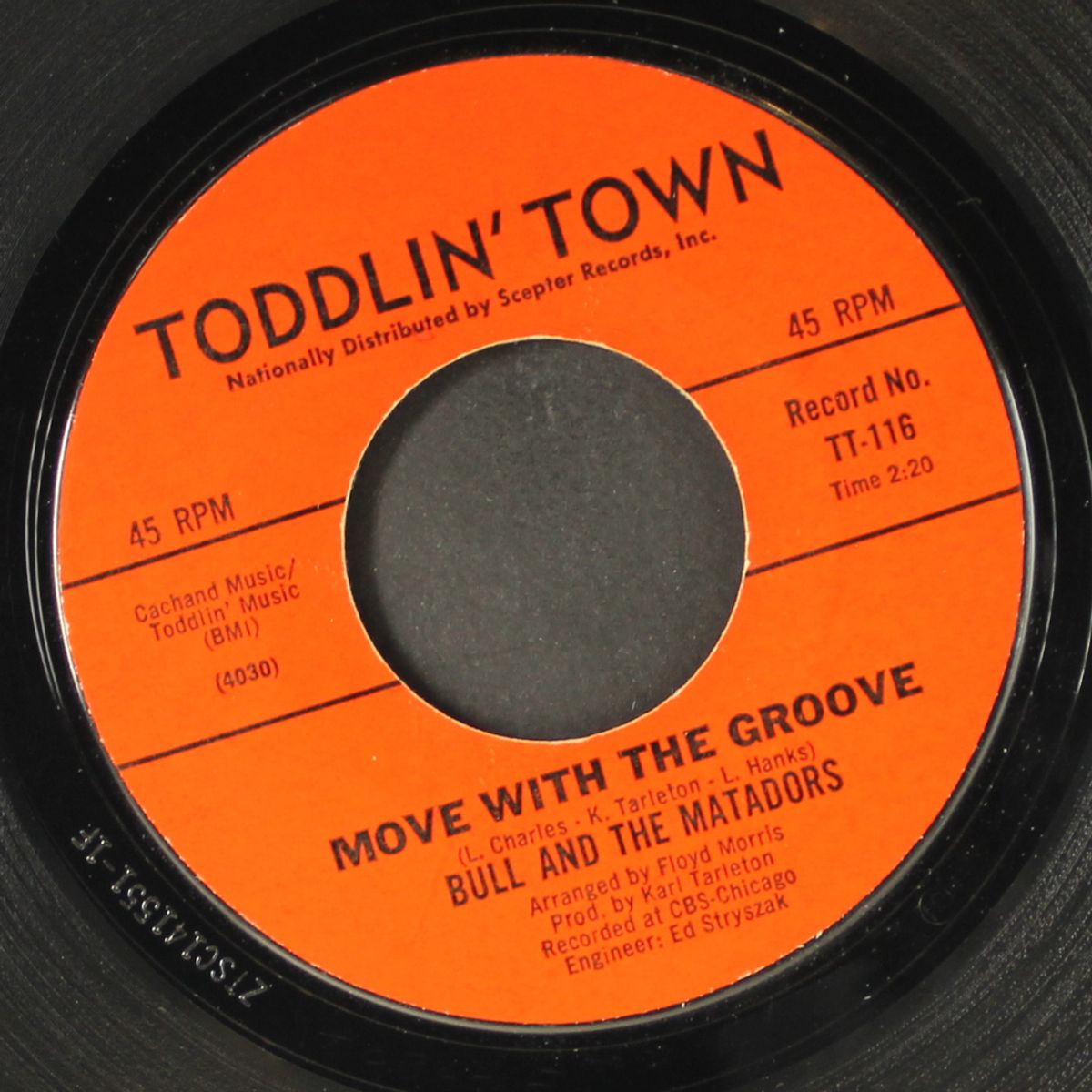 i can't forget / move with the groove by BULL & MATADORS