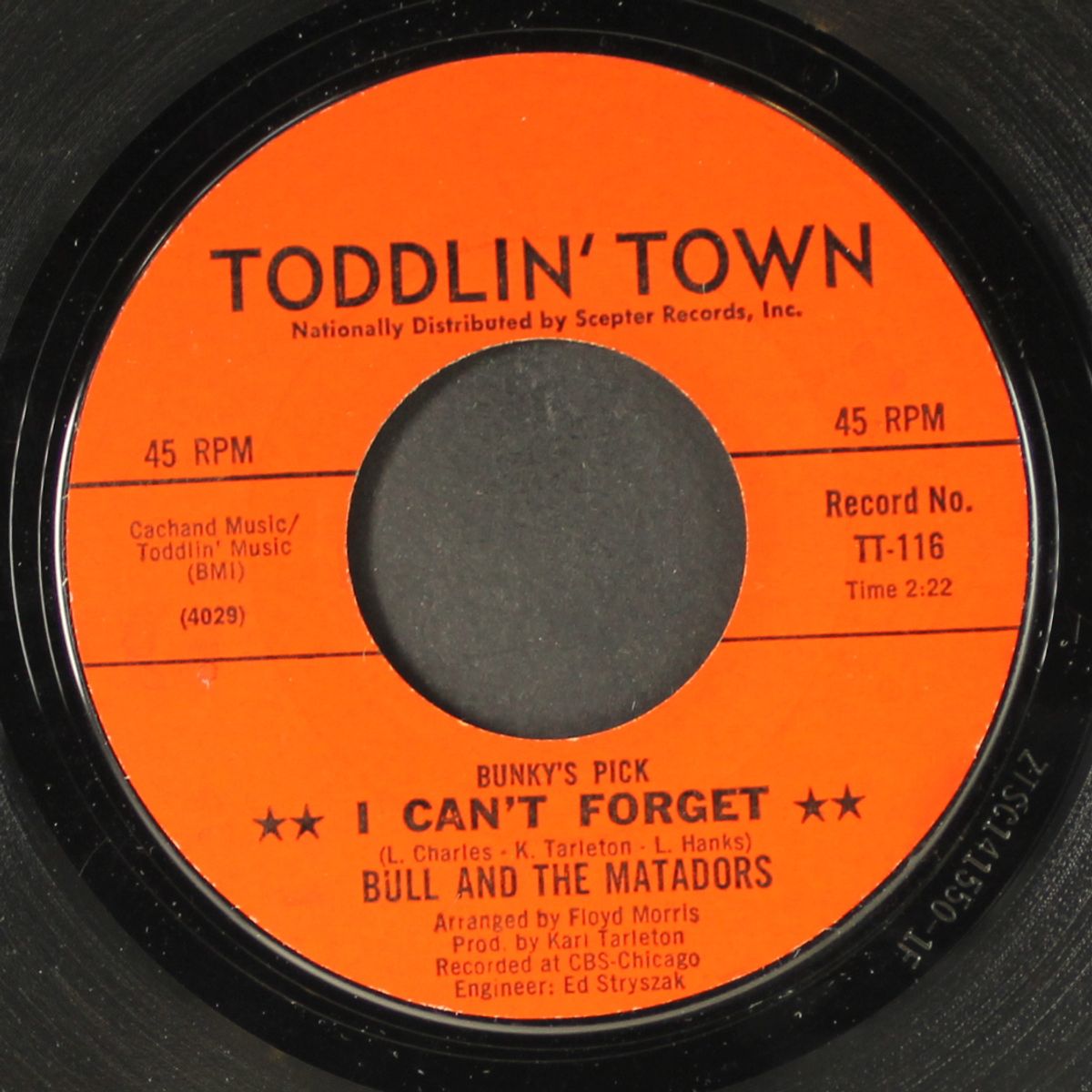 i can't forget / move with the groove by BULL & MATADORS