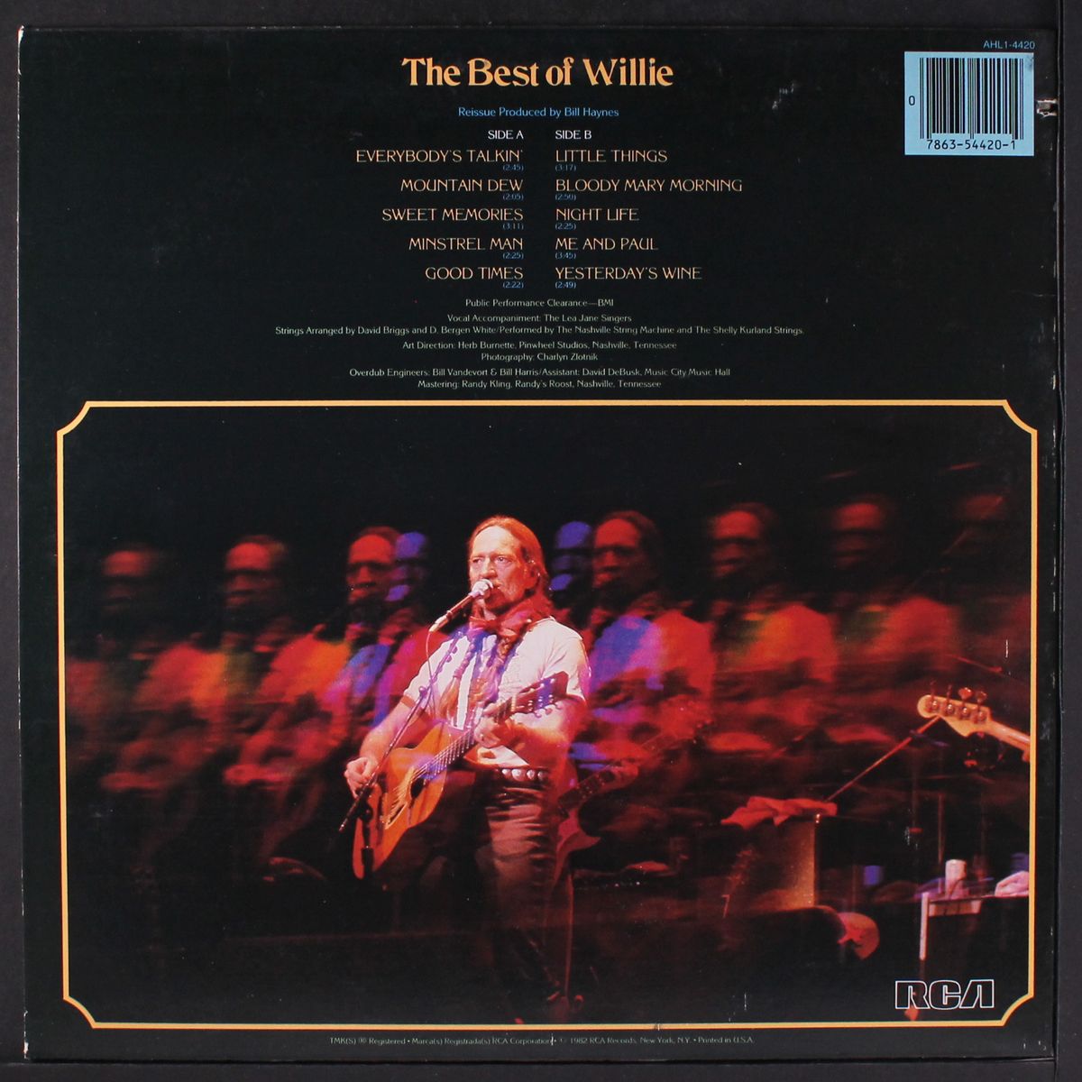 the best of willie by WILLIE NELSON