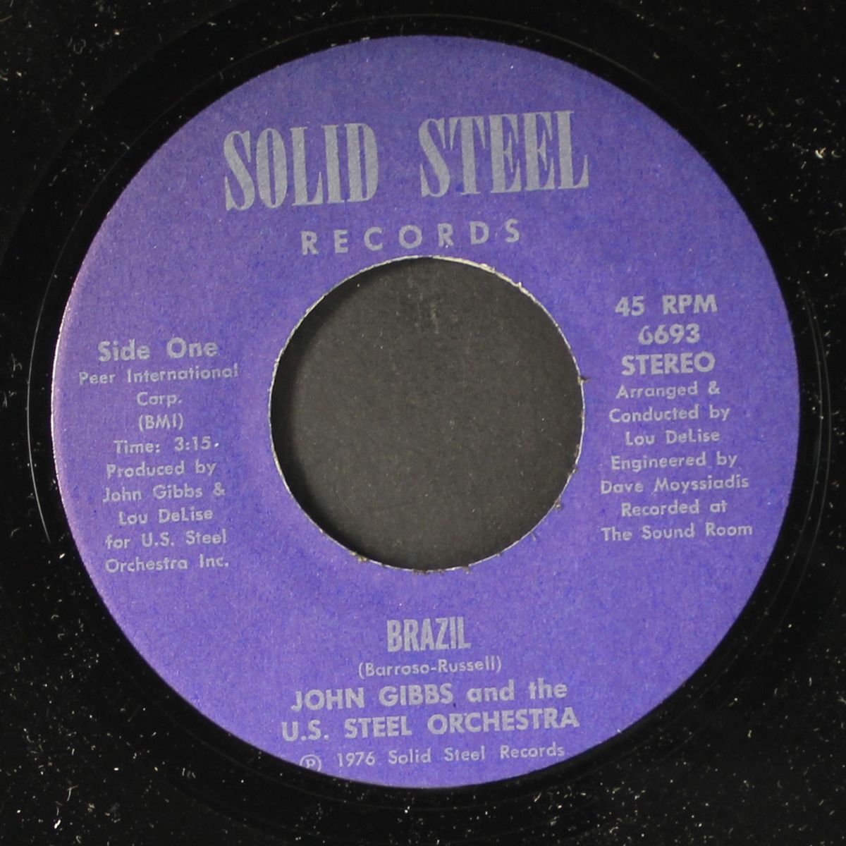 street cries / brazil by JOHN GIBBS & US STEEL ORCHESTRA