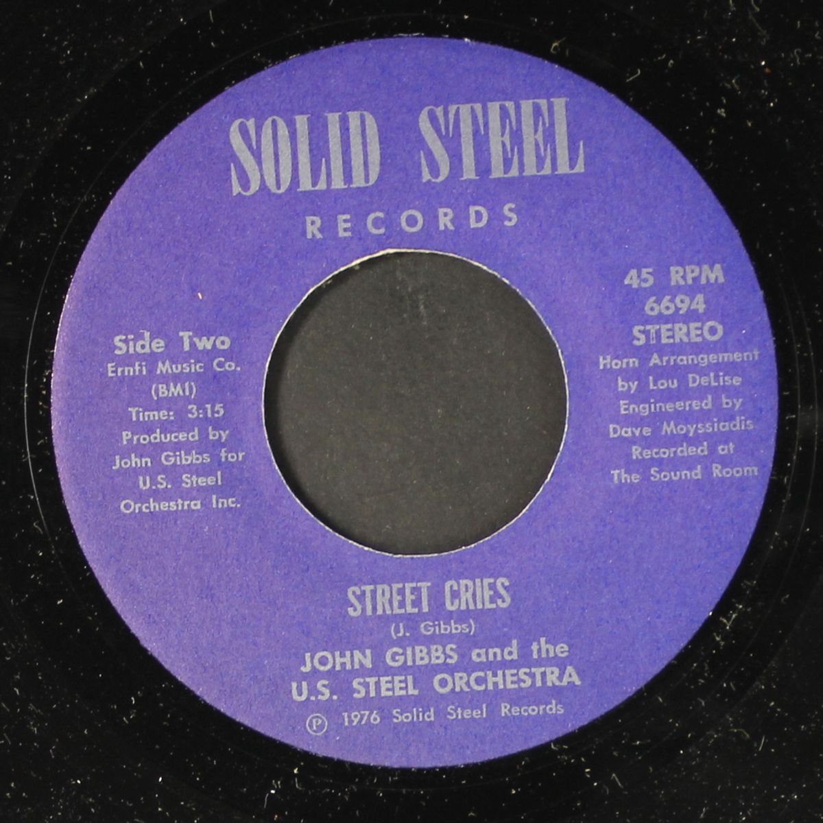 street cries / brazil by JOHN GIBBS & US STEEL ORCHESTRA