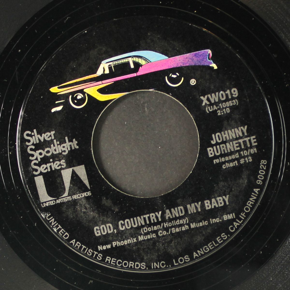 you're sixteen / god, country and my baby by JOHNNY BURNETTE