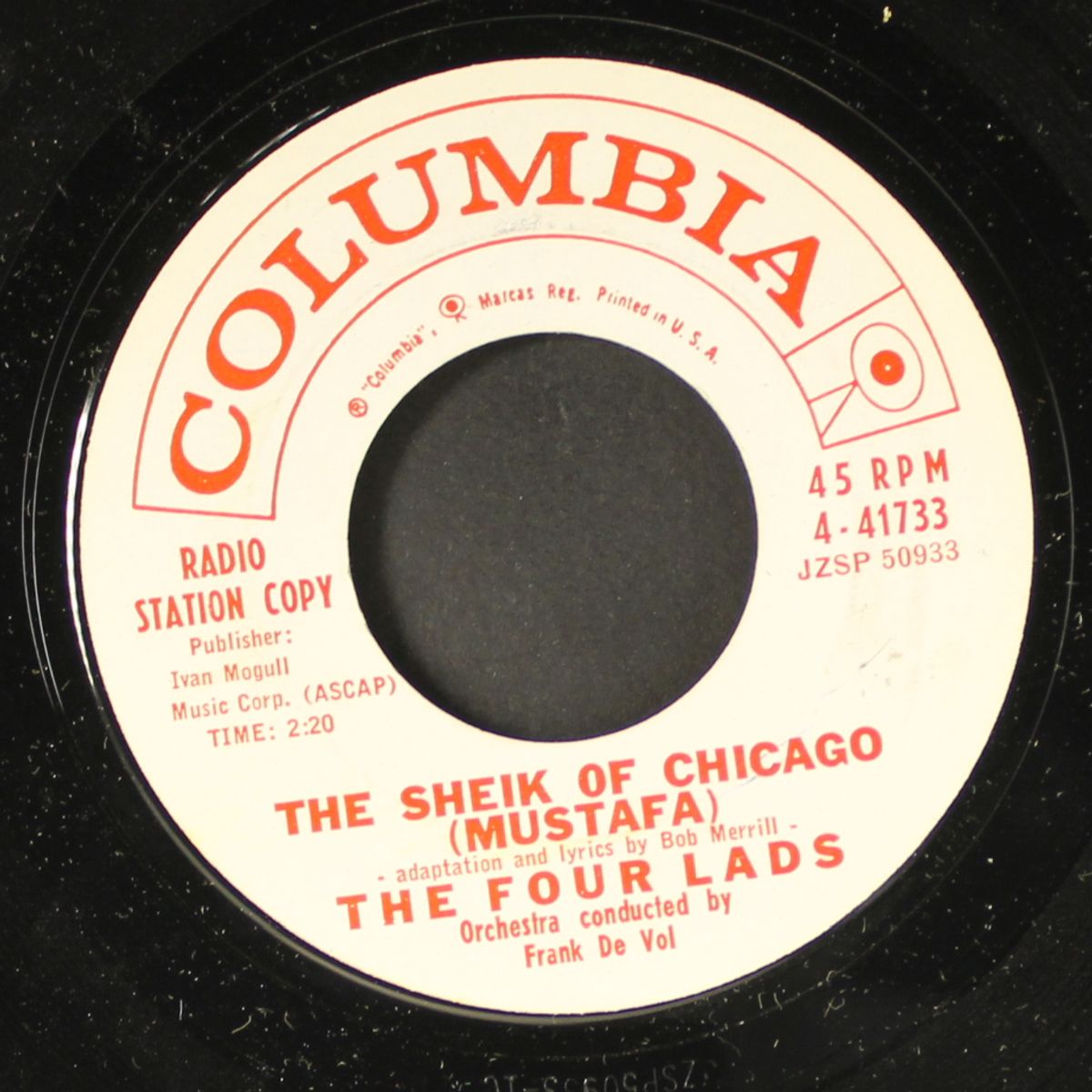 two other people / the sheik of chicago by FOUR LADS