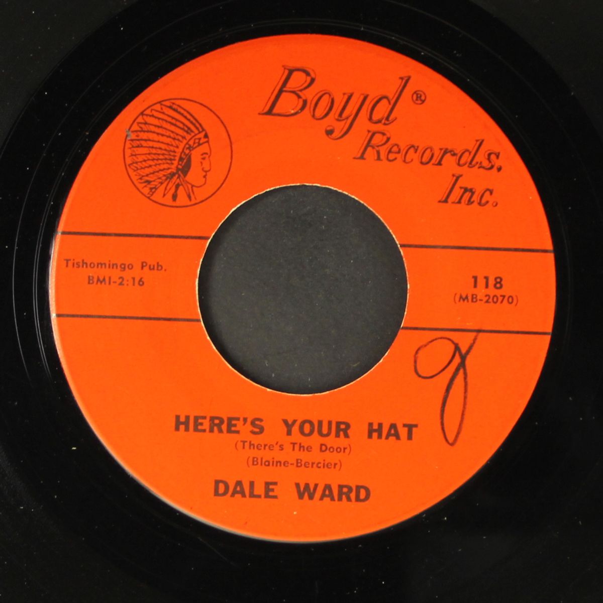big dale twist / here's your hat by DALE WARD
