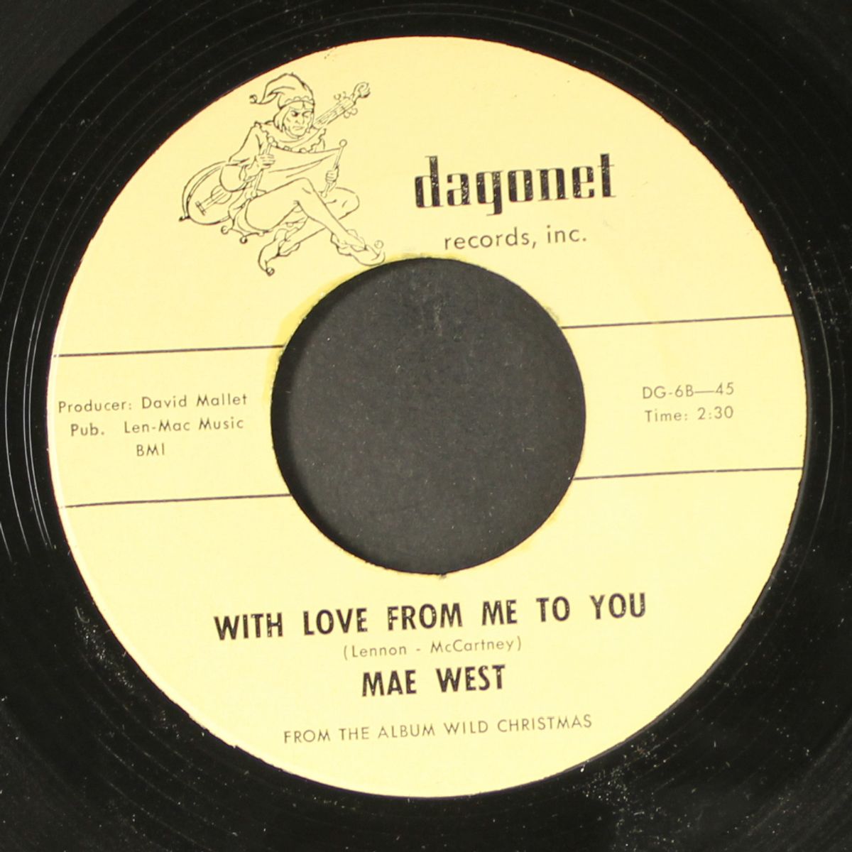 with love from me to you by MAE WEST
