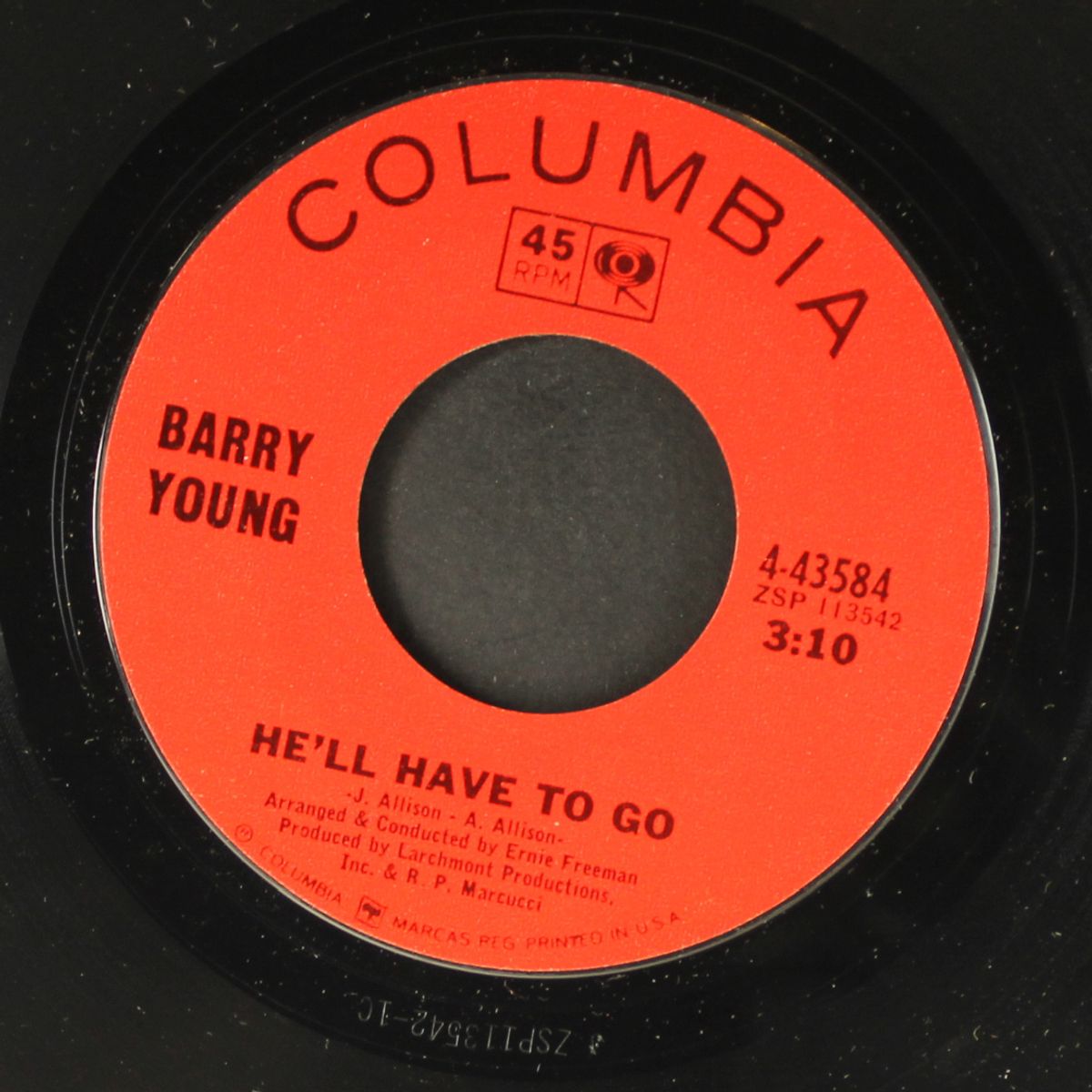 a heart without a home / he'll have to go by BARRY YOUNG