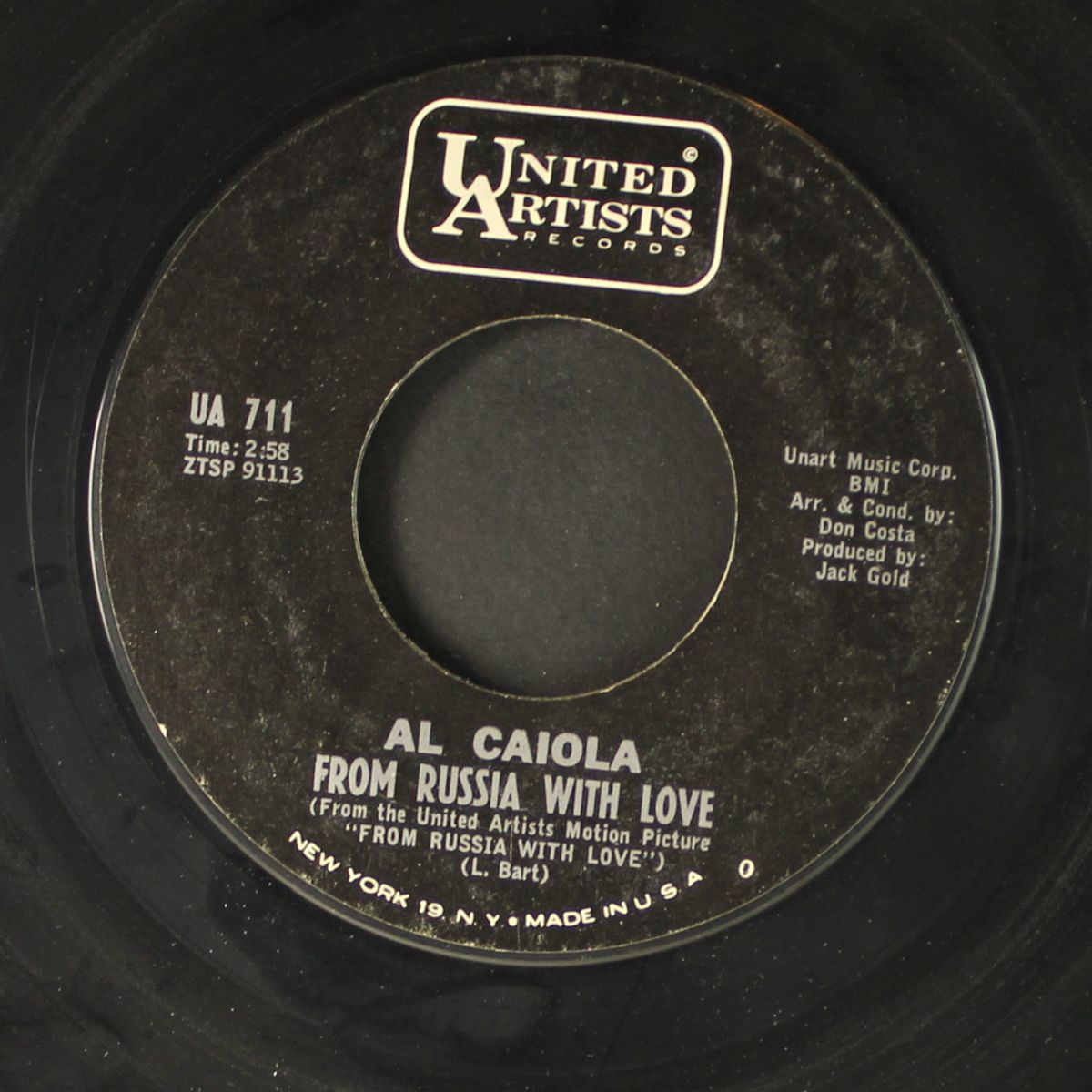 from russia with love by AL CAIOLA