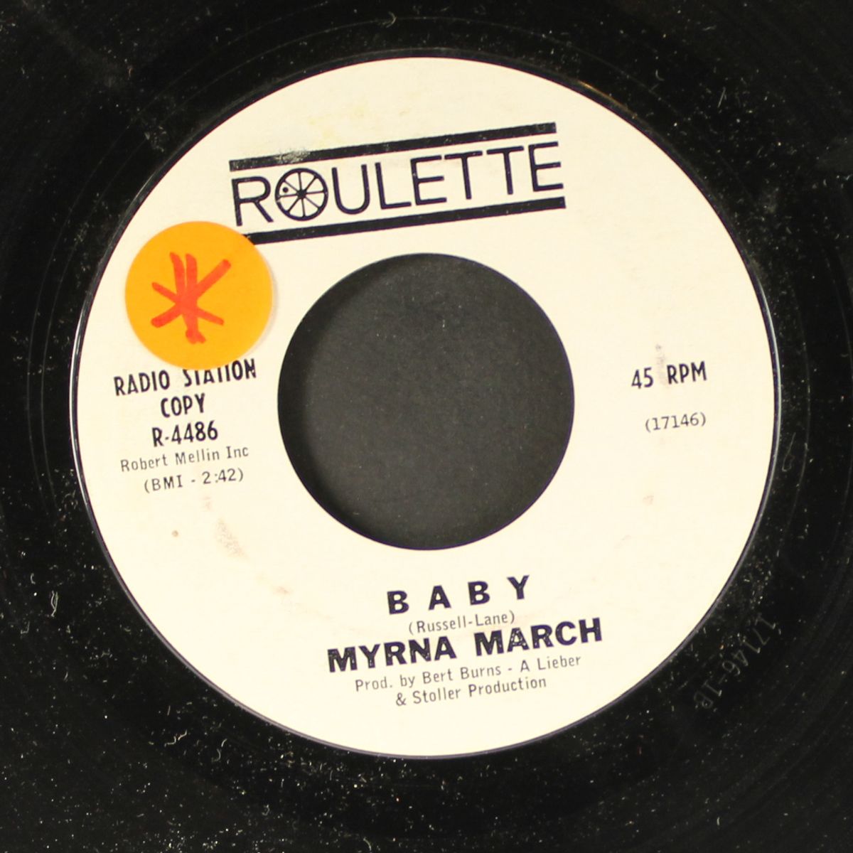 baby / let's think it over by MYRNA MARCH