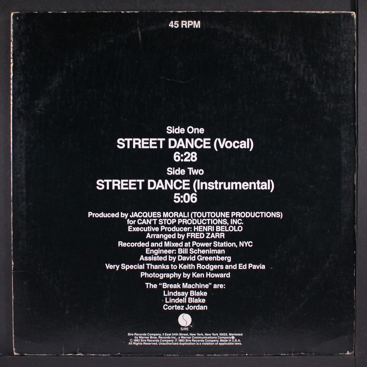 street dance / instro by BREAK MACHINE