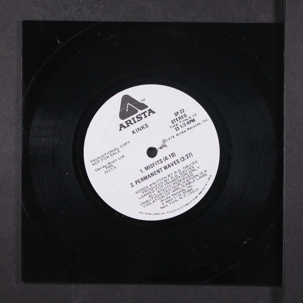 misfit record by KINKS