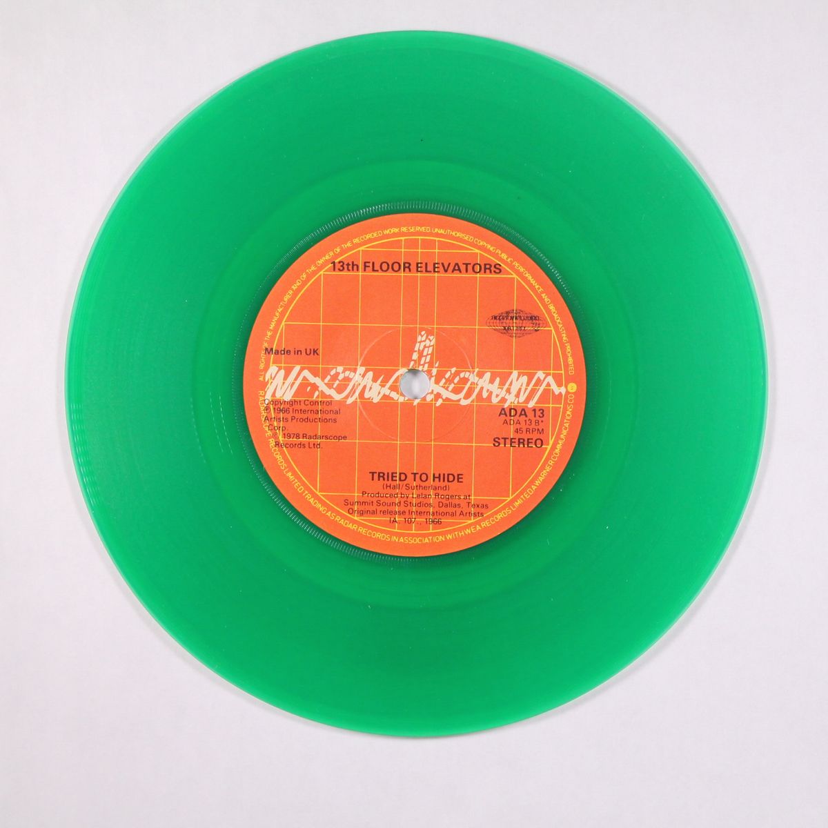 you're gonna miss me / tried to hide by THIRTEENTH FLOOR ELEVATORS