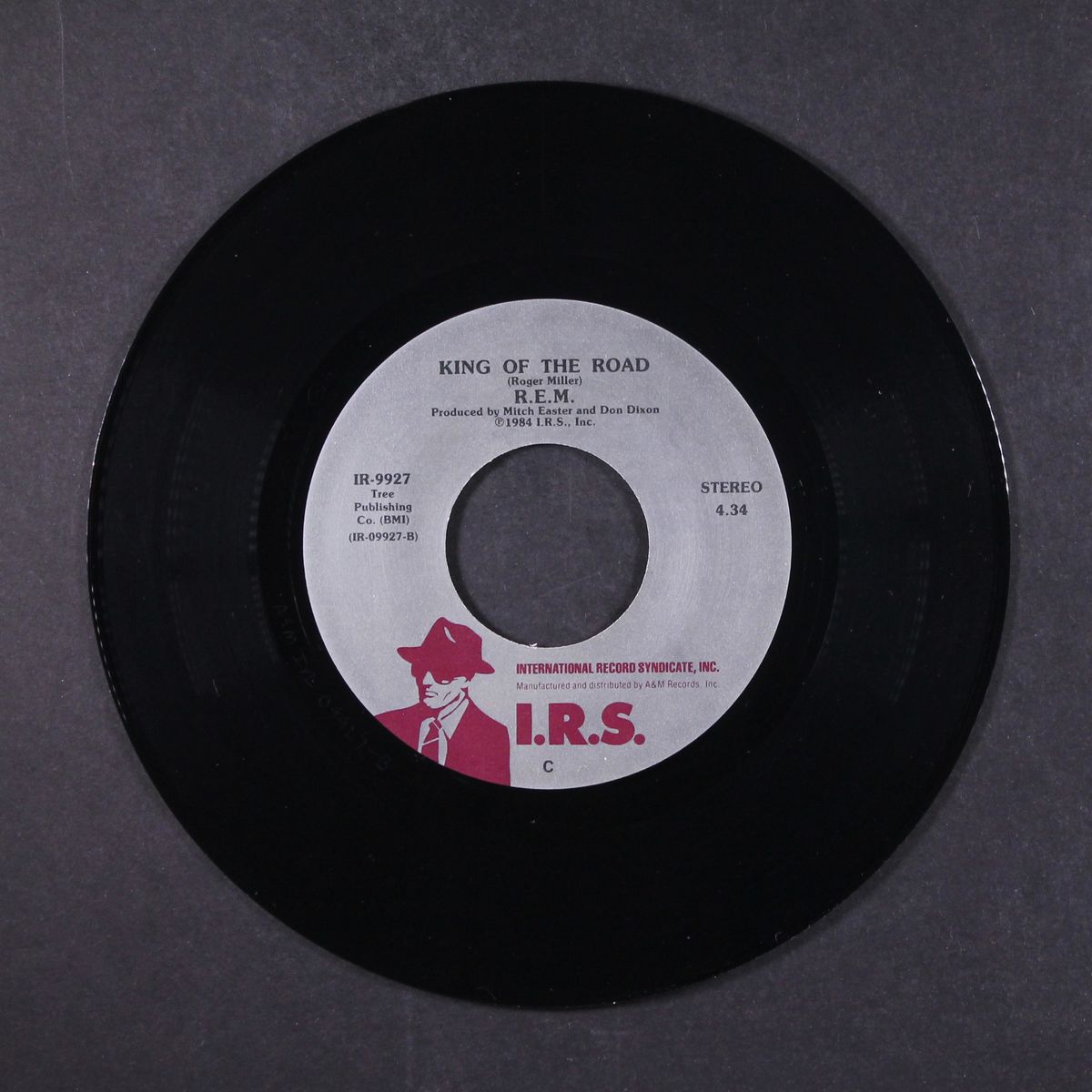 s. central rain (i'm sorry) / king of the road by R.E.M.