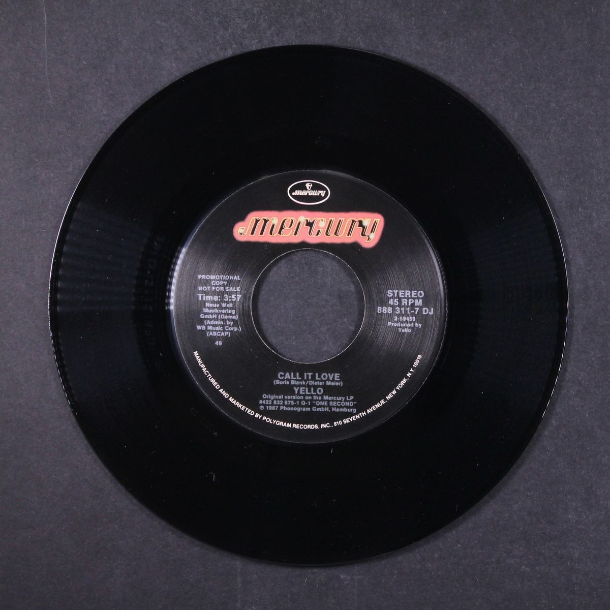 call it love by YELLO