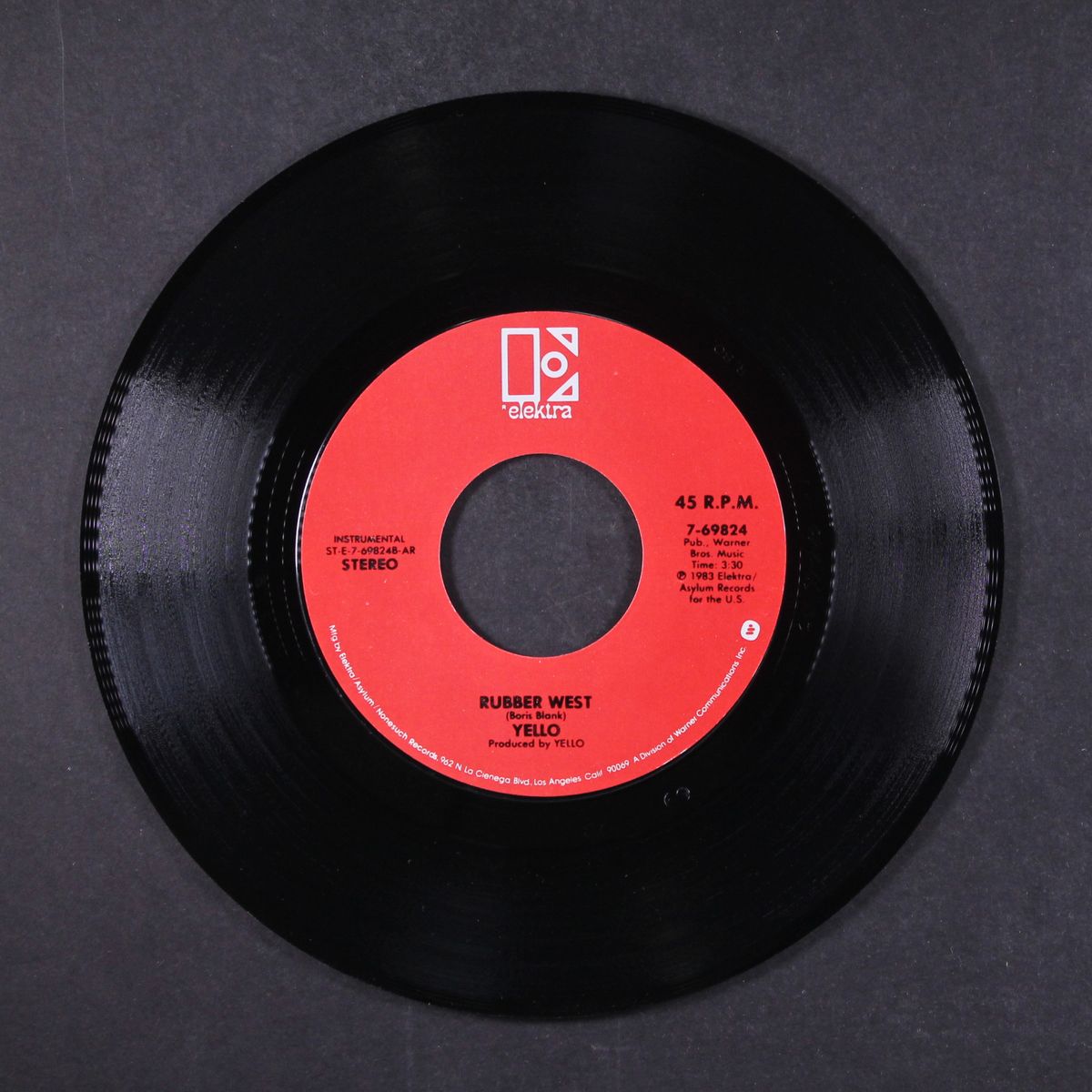i love you / rubber west (instro) by YELLO