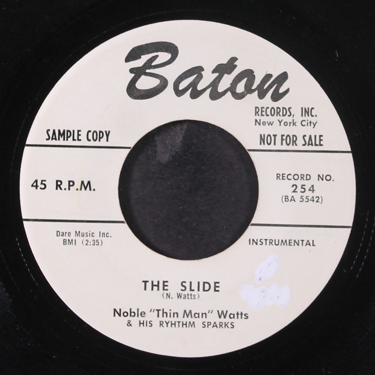 shakin' / the slide by NOBLE WATTS