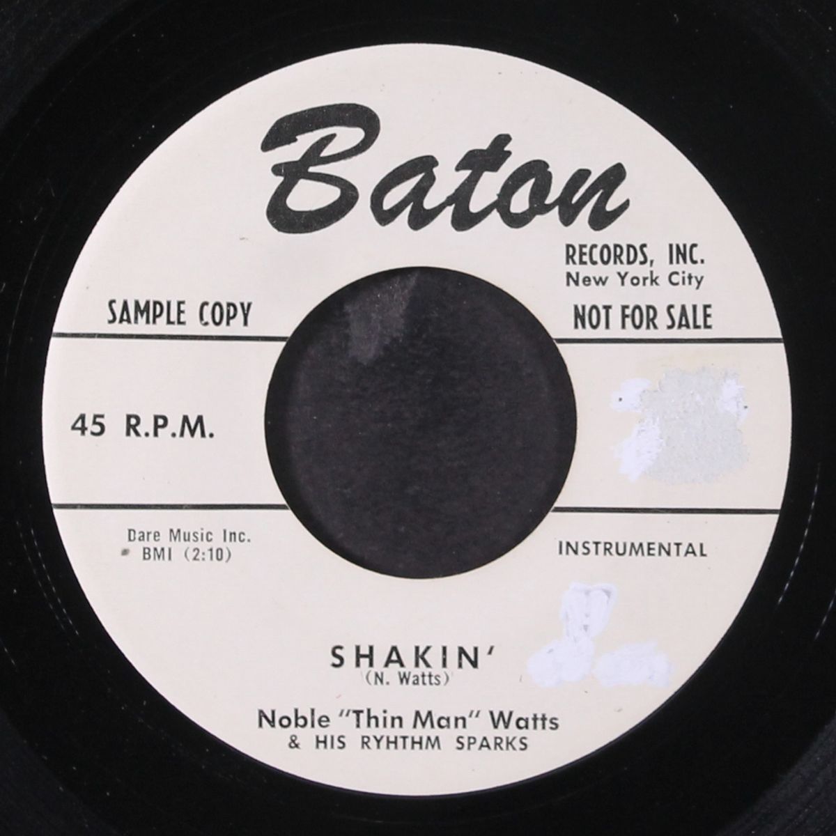 shakin' / the slide by NOBLE WATTS