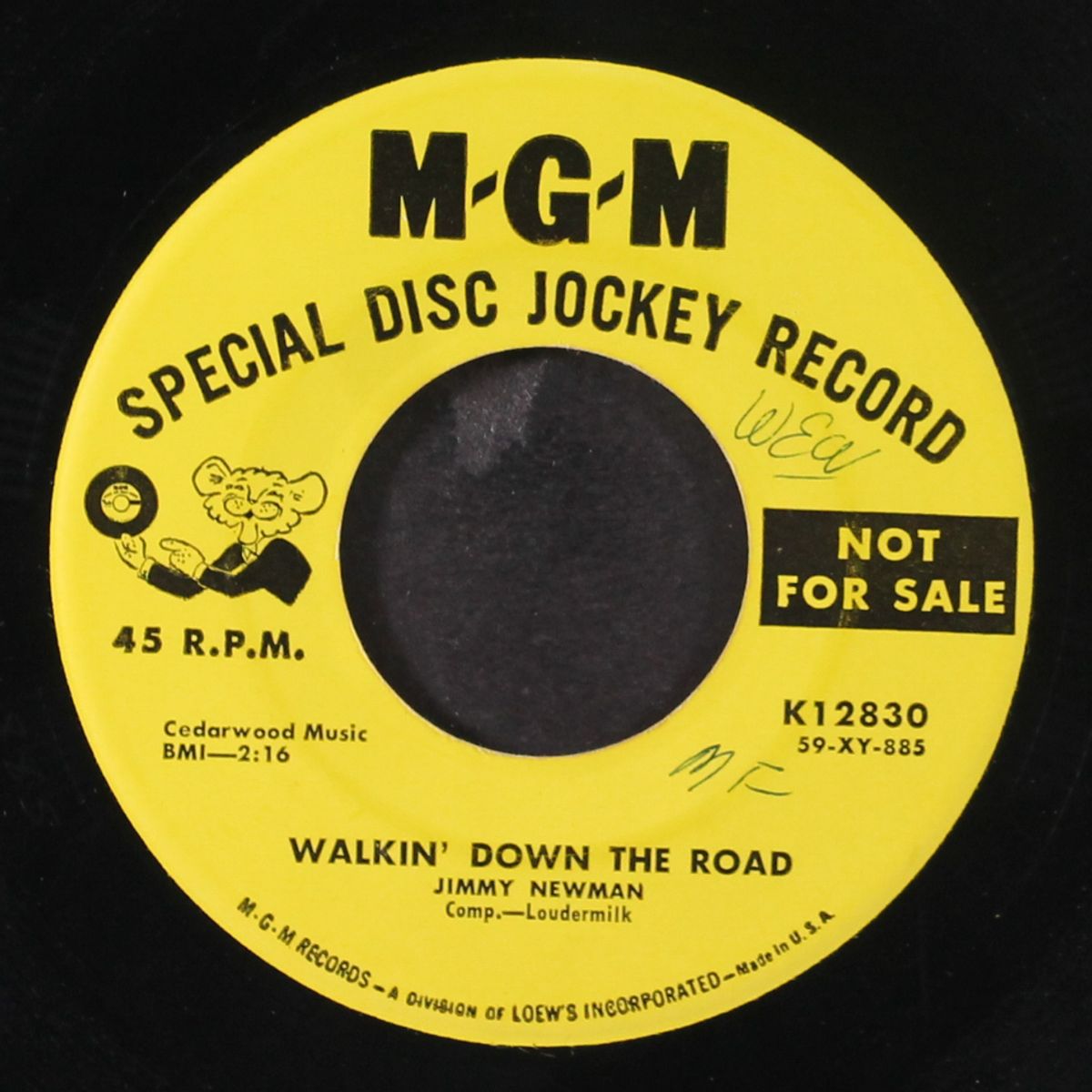 walkin' down the road by JIMMY NEWMAN