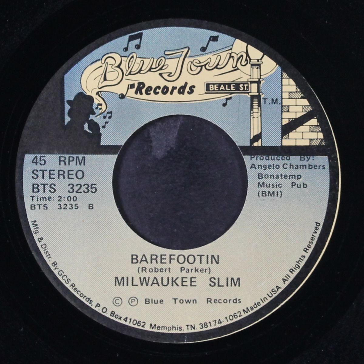barefootin' / miss r jay by MILWAUKEE SLIM