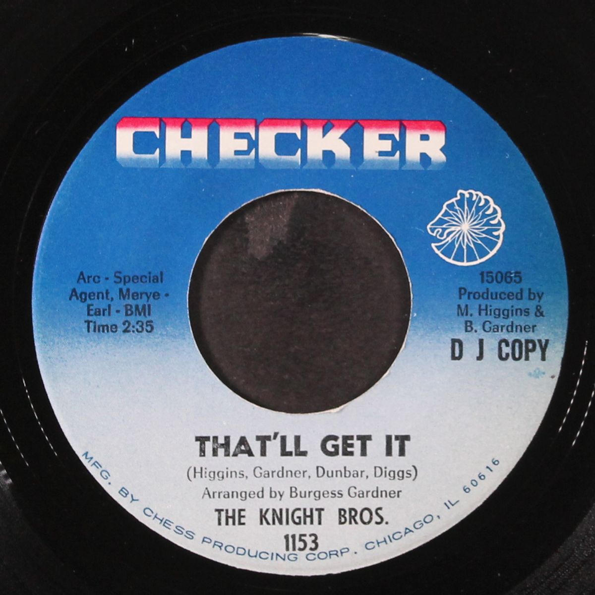 she's a-1 / that'll get it by KNIGHT BROTHERS