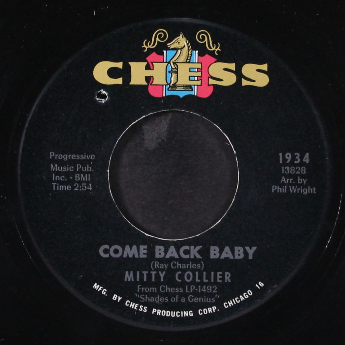 ain't that love / come back baby by MITTY COLLIER