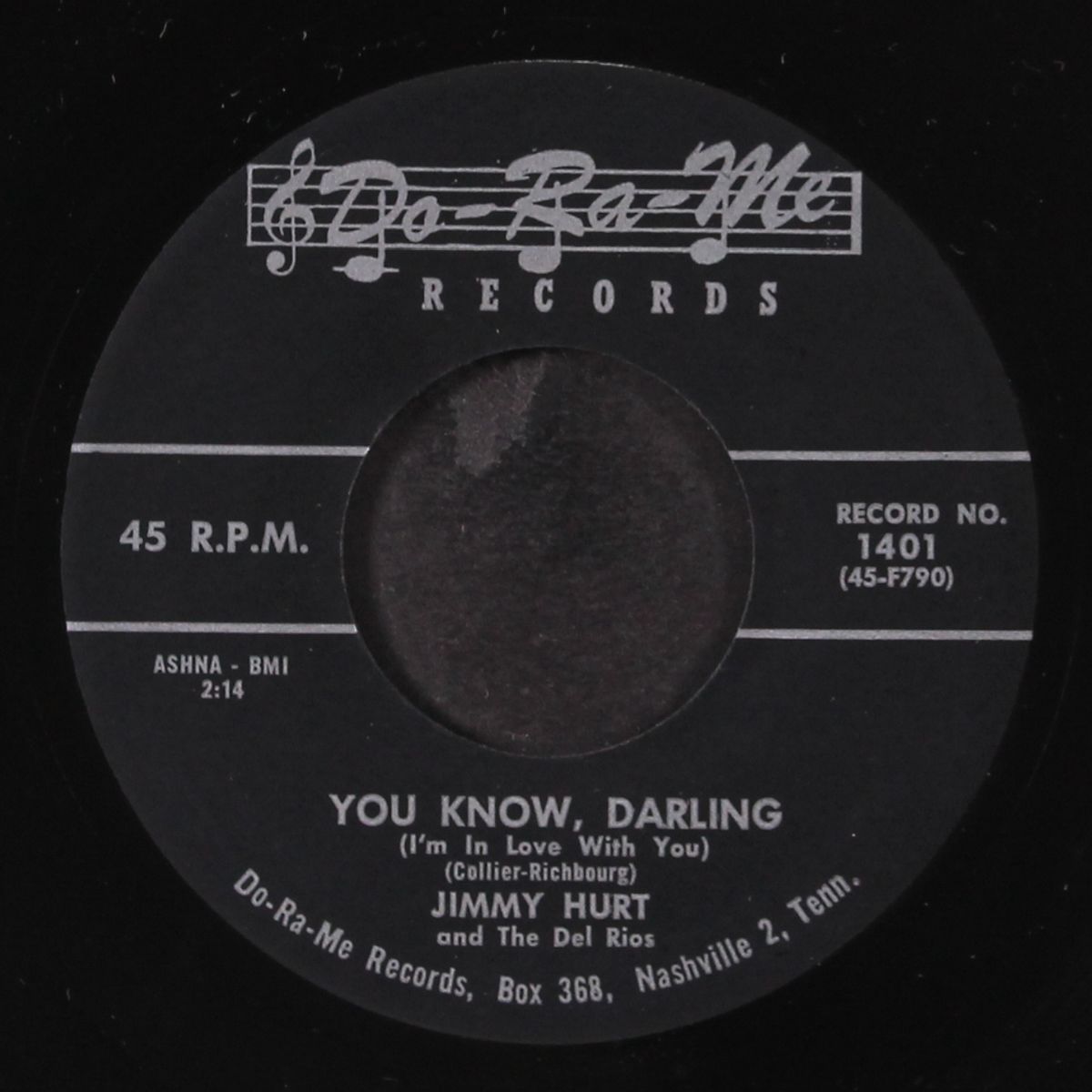 oh what a feeling / you know, darling by JIMMY HURT & DEL RIOS