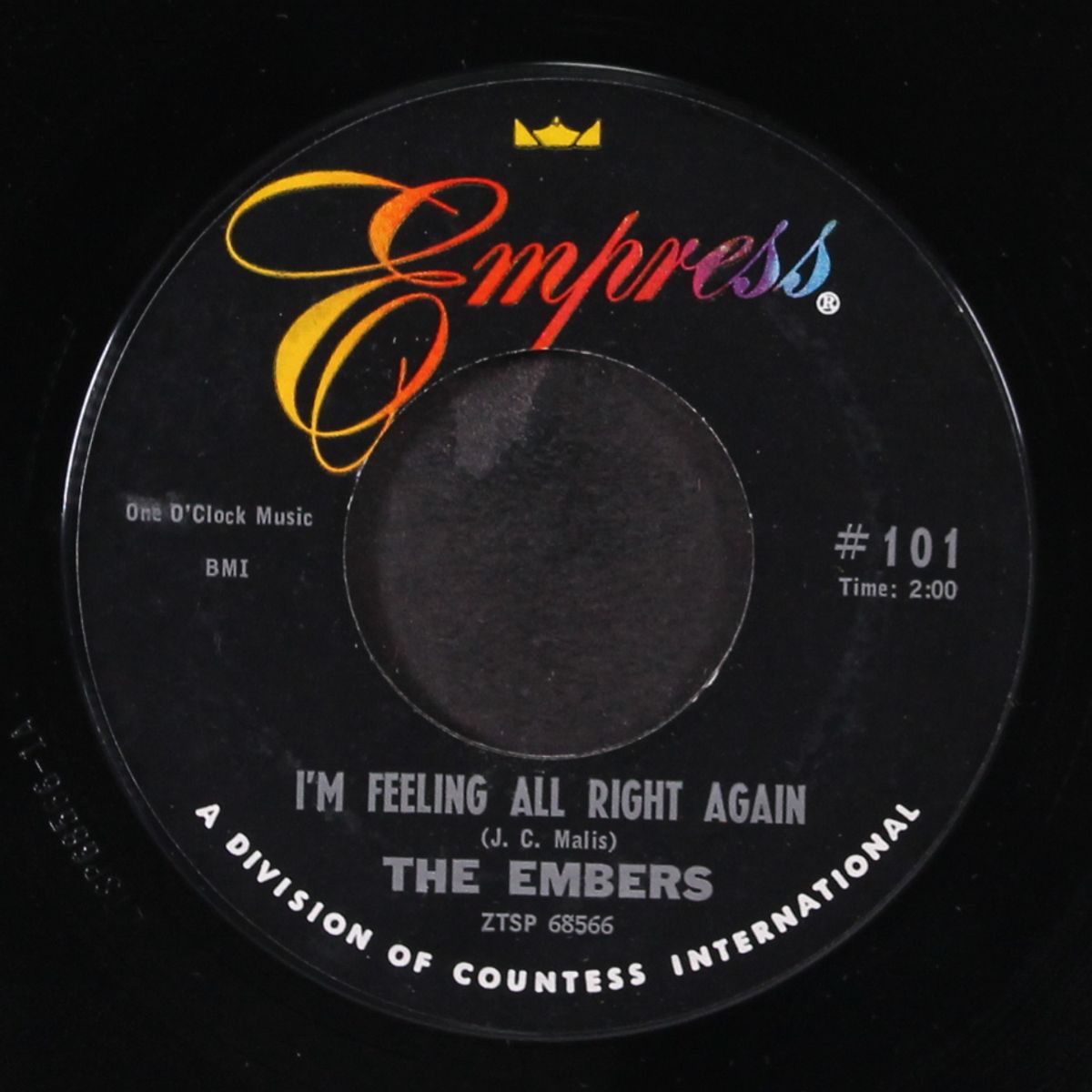 solitaire / i'm feeling all right again by EMBERS
