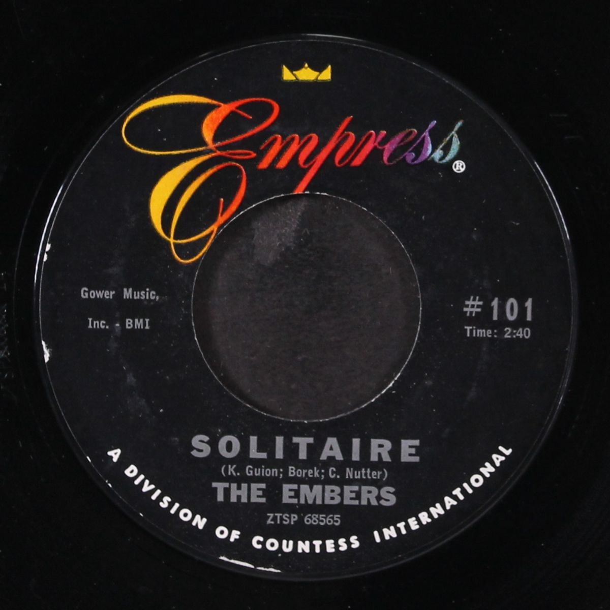 solitaire / i'm feeling all right again by EMBERS