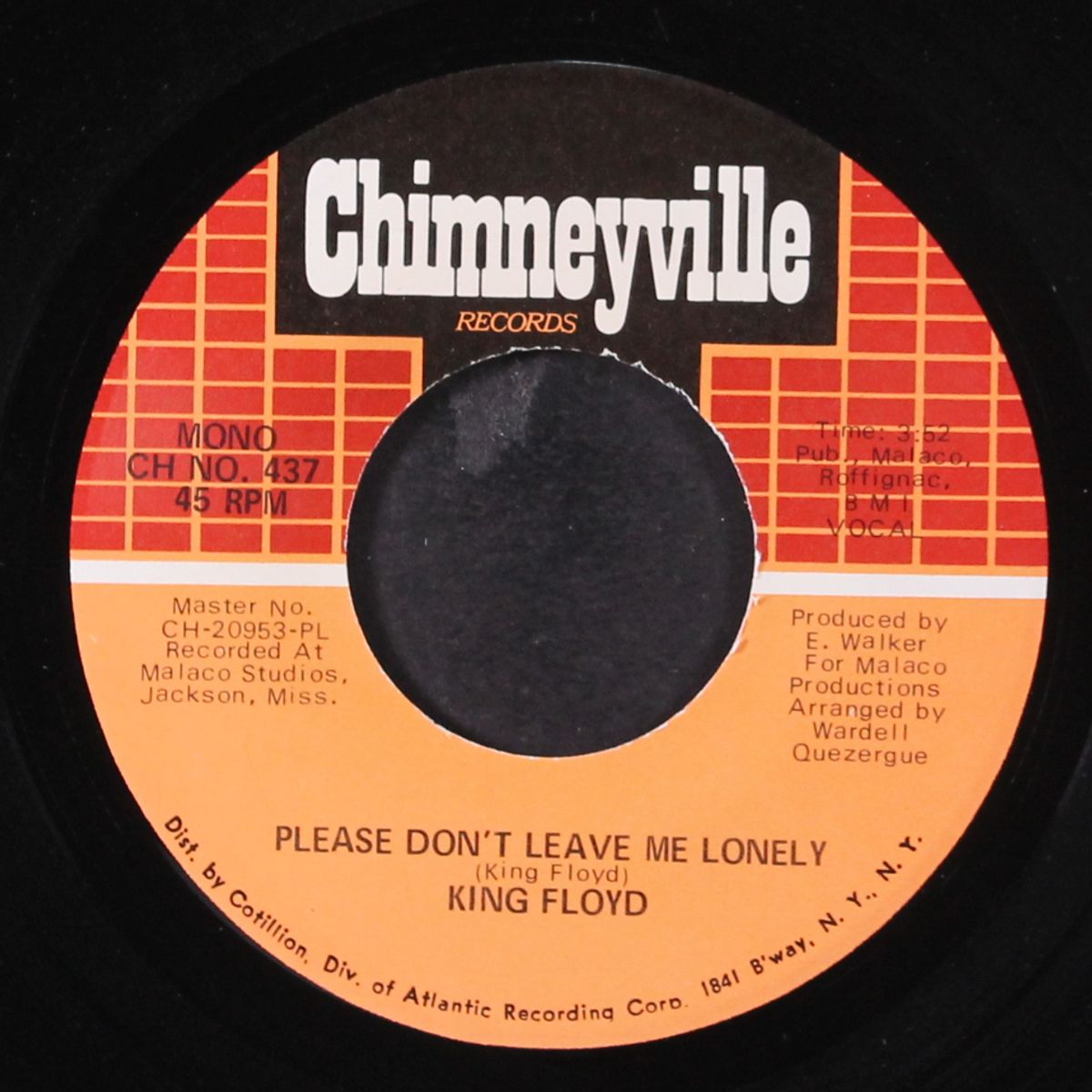 baby let me kiss you / please don't leave me lonely by KING FLOYD