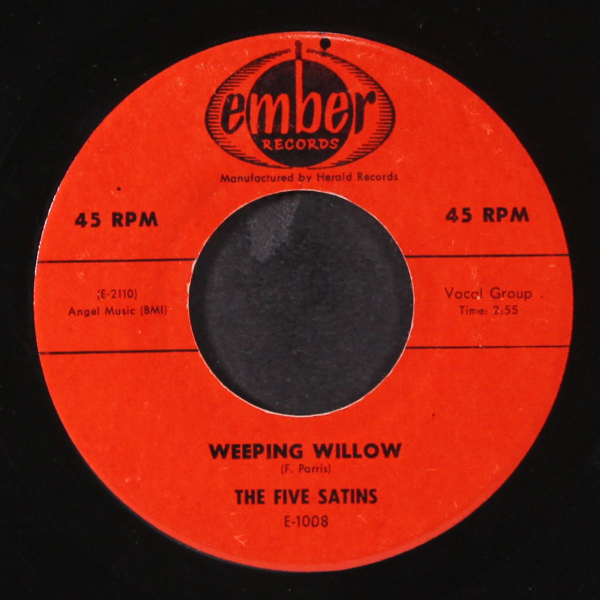 wonderful girl / weeping willow by FIVE SATINS