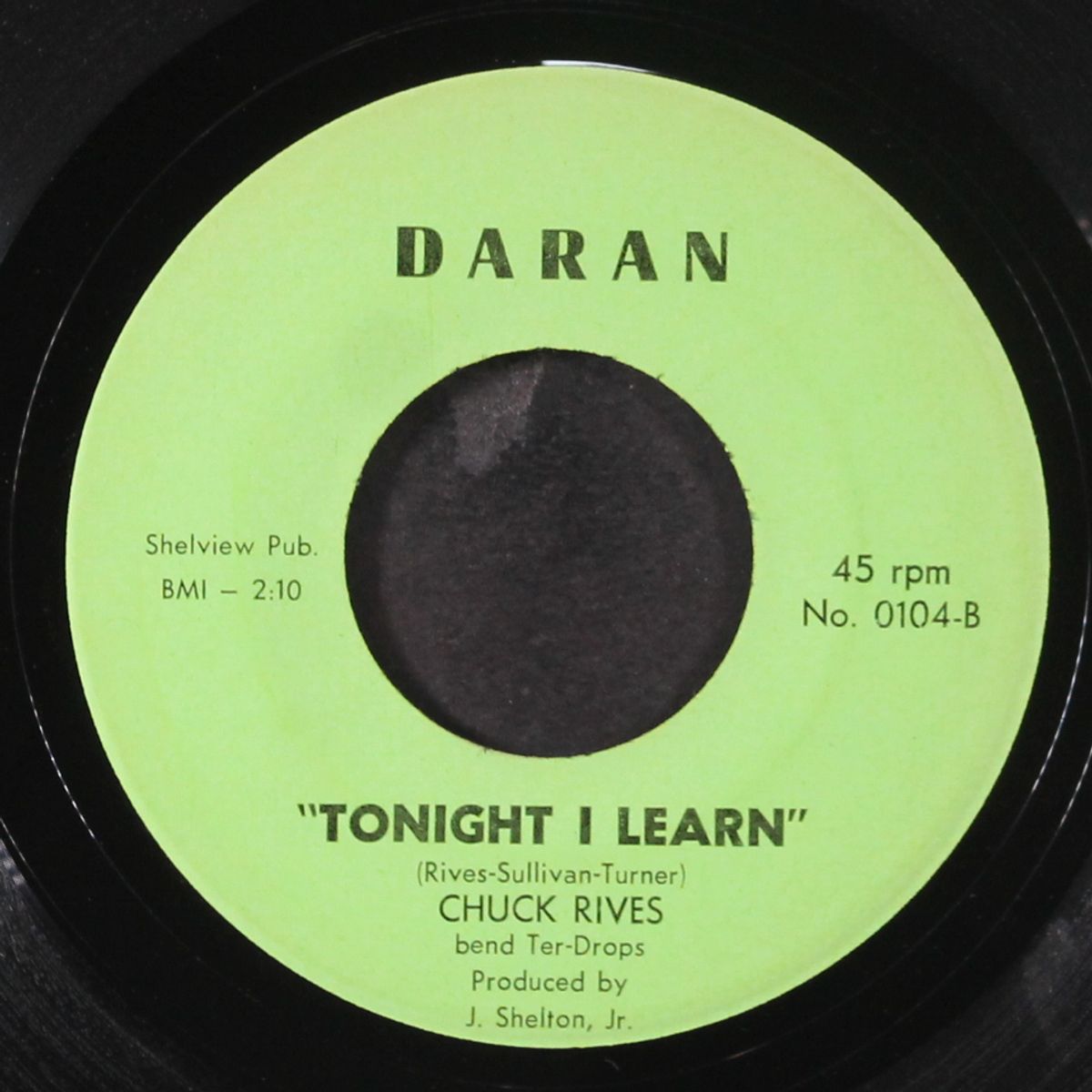 say i love you / tonight i learn by CHUCK RIVES