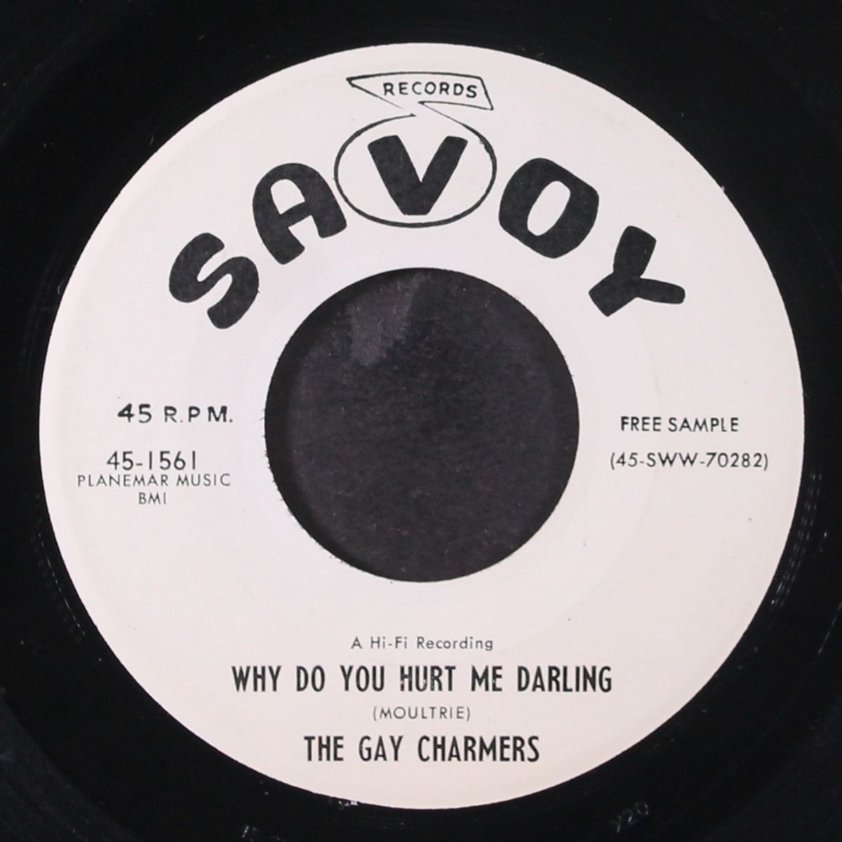 walk beside him / why do you hurt me darling by GAY CHARMERS