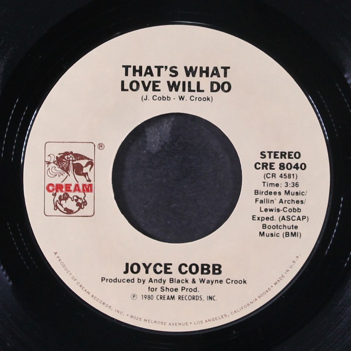 how glad i am / that's what love will do by JOYCE COBB