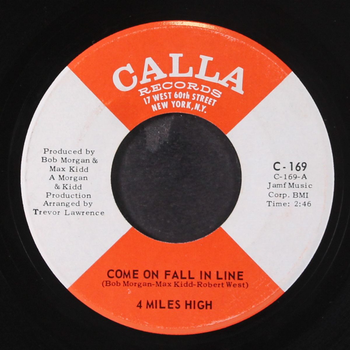 come on fall in line / problem child by 4 MILES HIGH