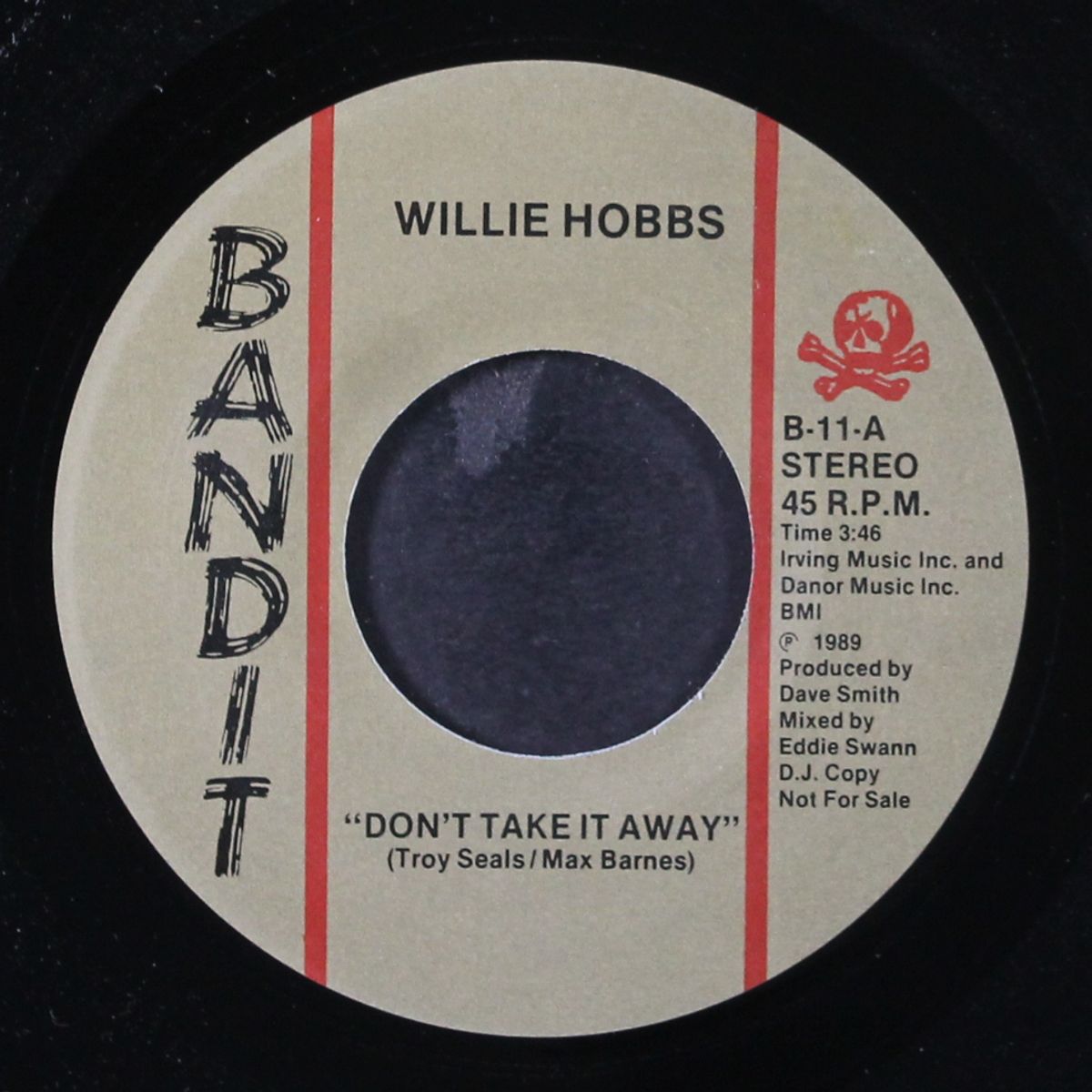 don't take it away / same by WILLIE HOBBS