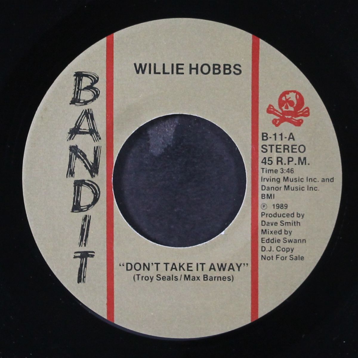 don't take it away / same by WILLIE HOBBS