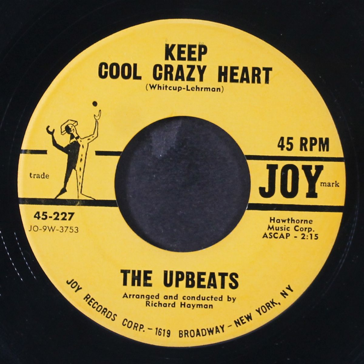 you're the one i care for / keep cool crazy heart by UPBEATS