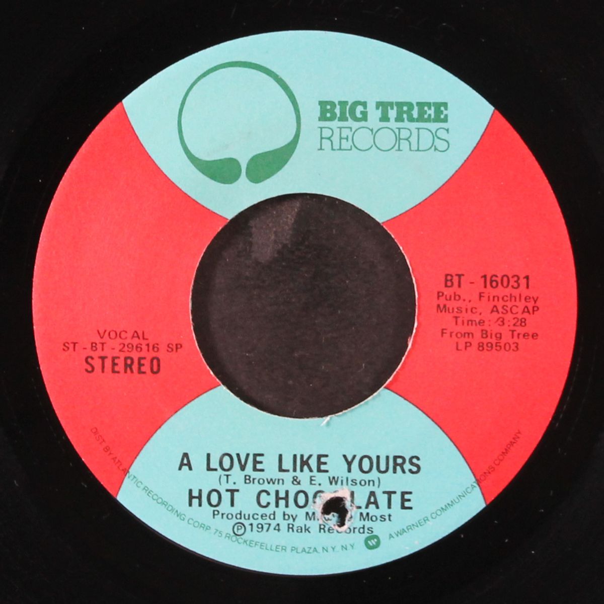 emma / a love like yours by HOT CHOCOLATE