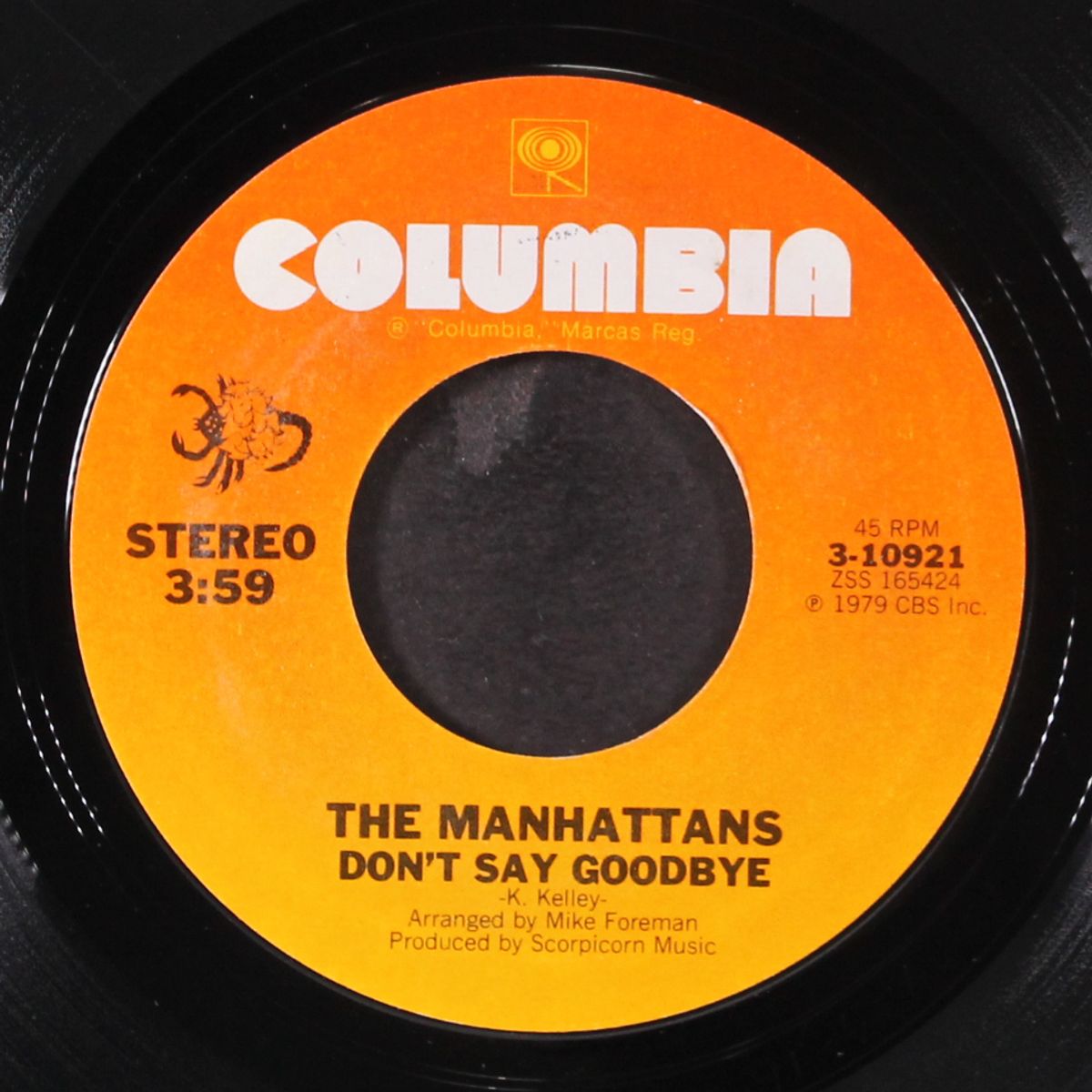 don't say goodbye / here comes the hurt again by MANHATTANS