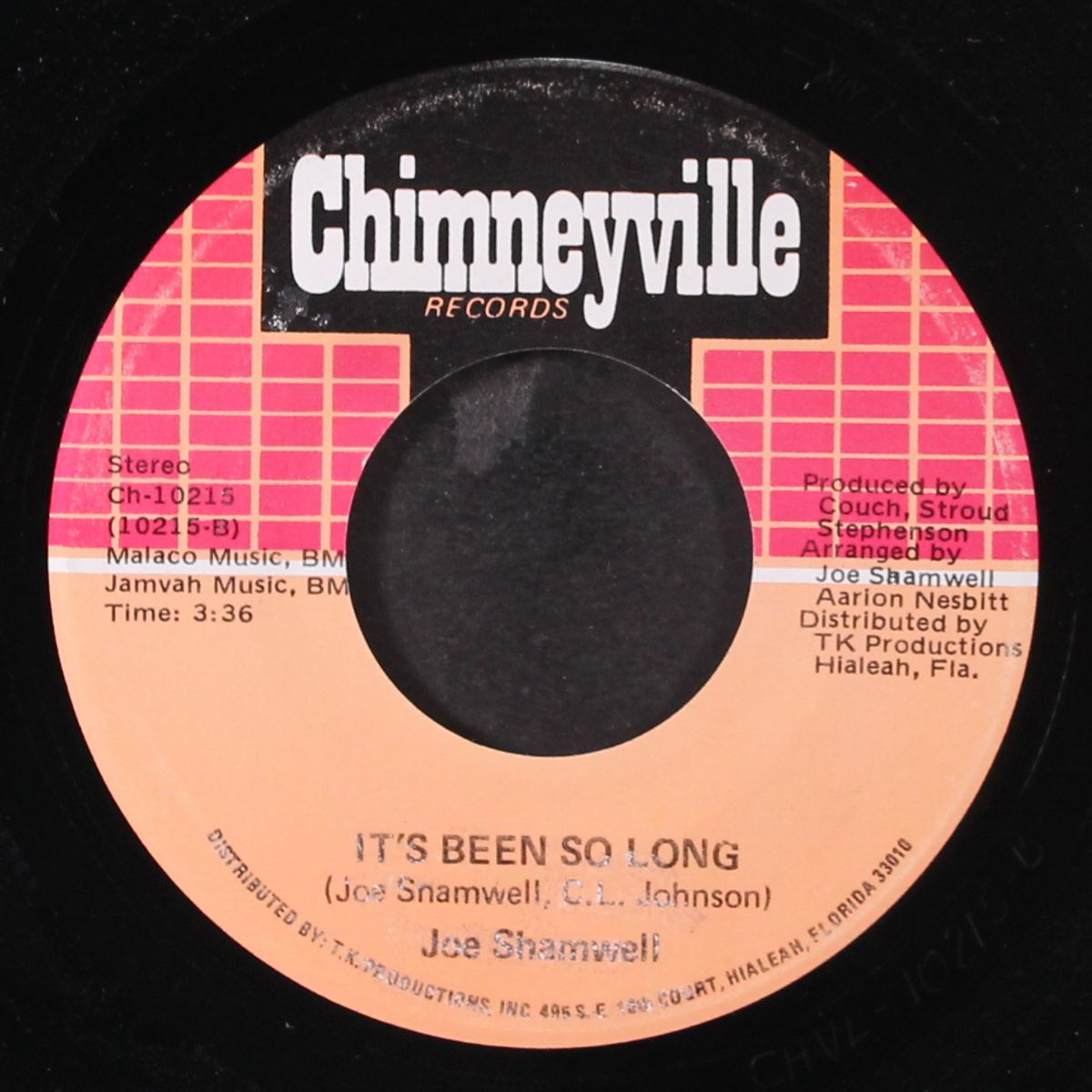 i wanna be your cb / it's been so long by JOE SHAMWELL