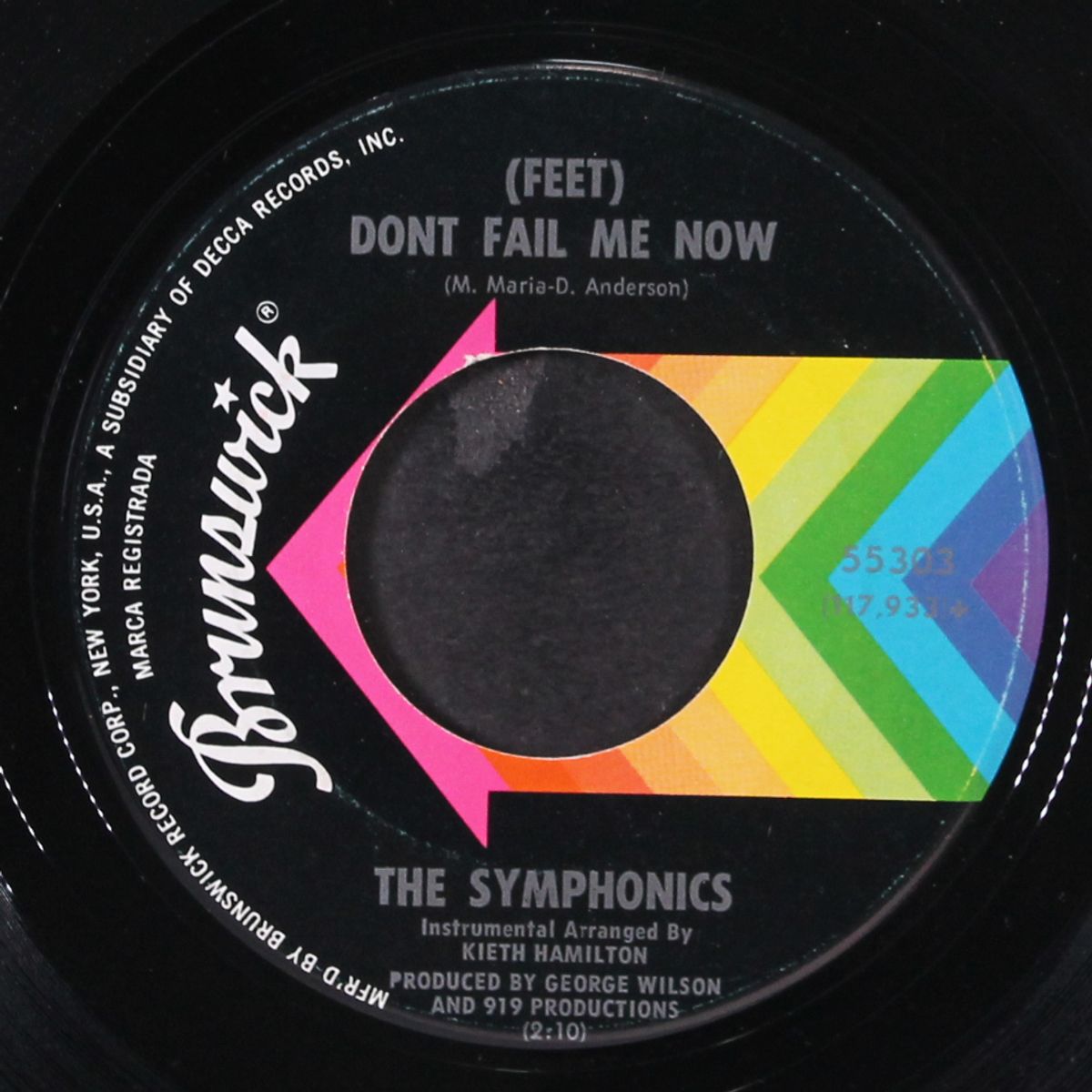 silent kind of guy / don't fail me now by SYMPHONICS