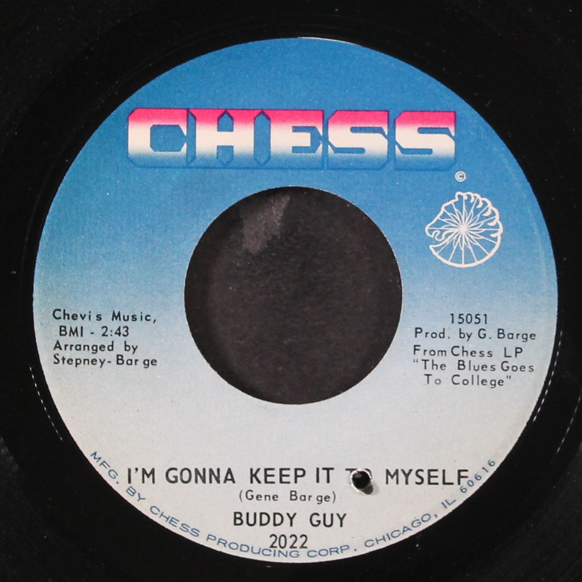 i suffer with the blues / i'm gonna keep it to myself by BUDDY GUY