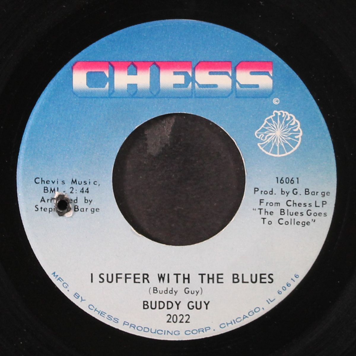 i suffer with the blues / i'm gonna keep it to myself by BUDDY GUY