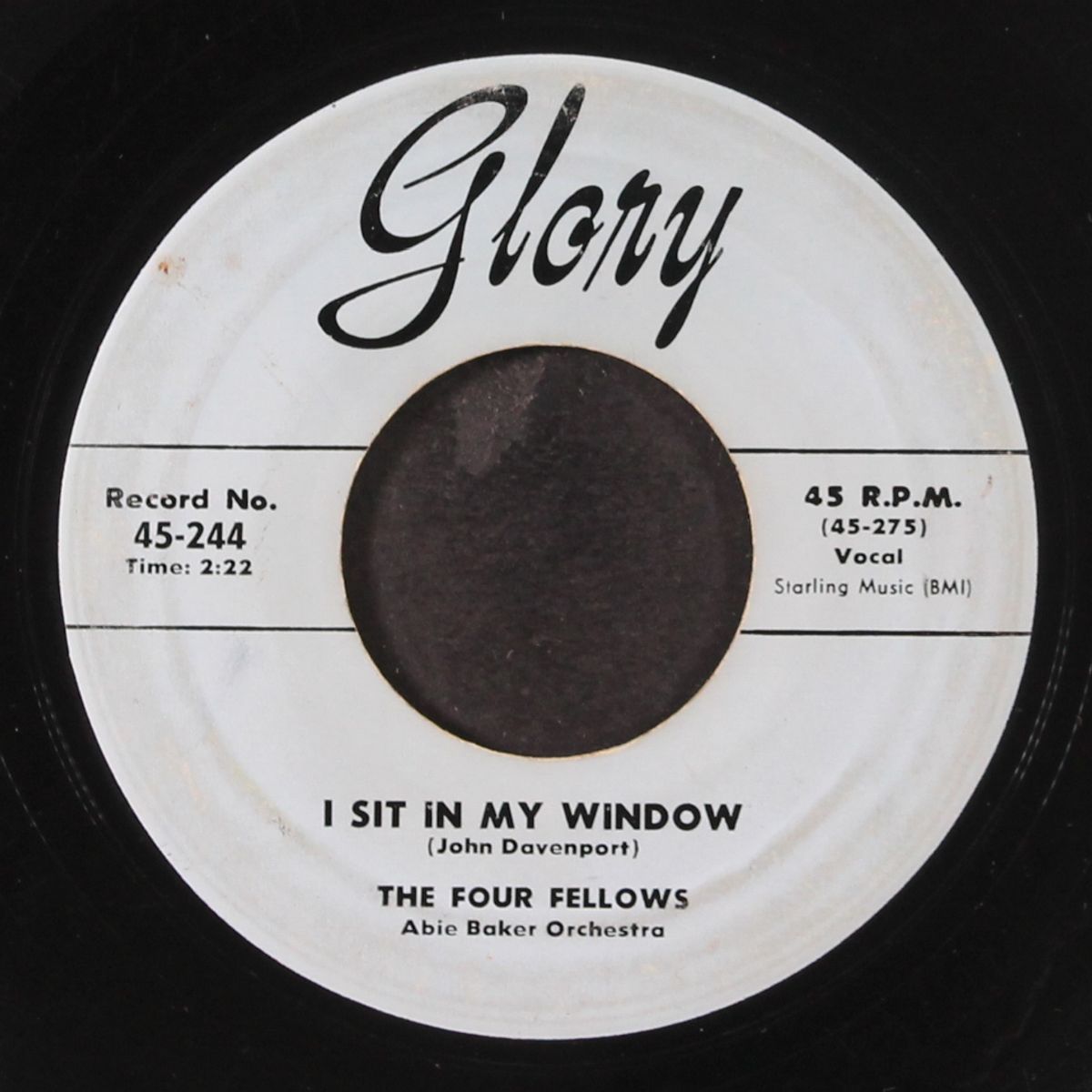 please play my song / i sit in my window by FOUR FELLOWS