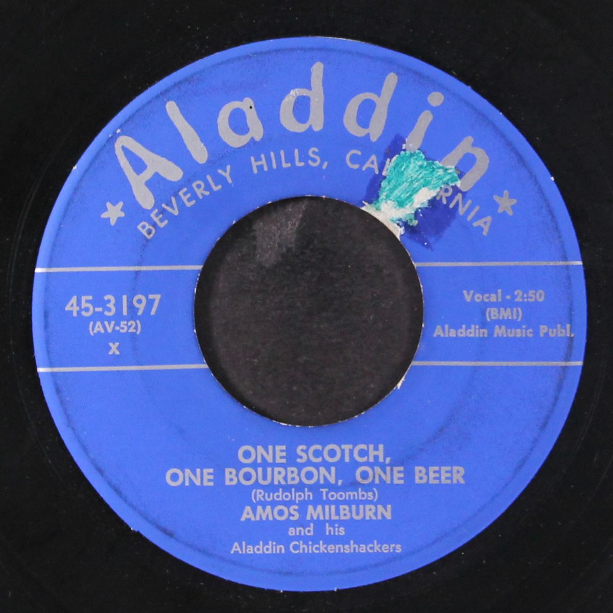 one scotch, one bourbon, one beer / what can i do? by AMOS MILBURN
