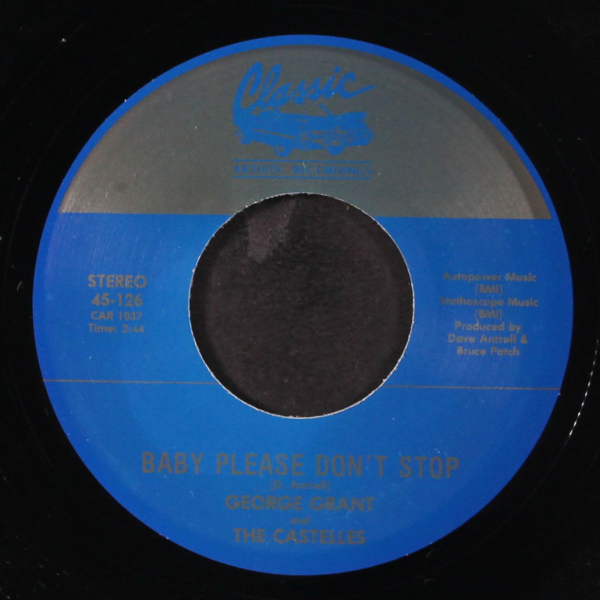 surrender to love / baby please don't stop by GEORGE GRANT & CASTELLES