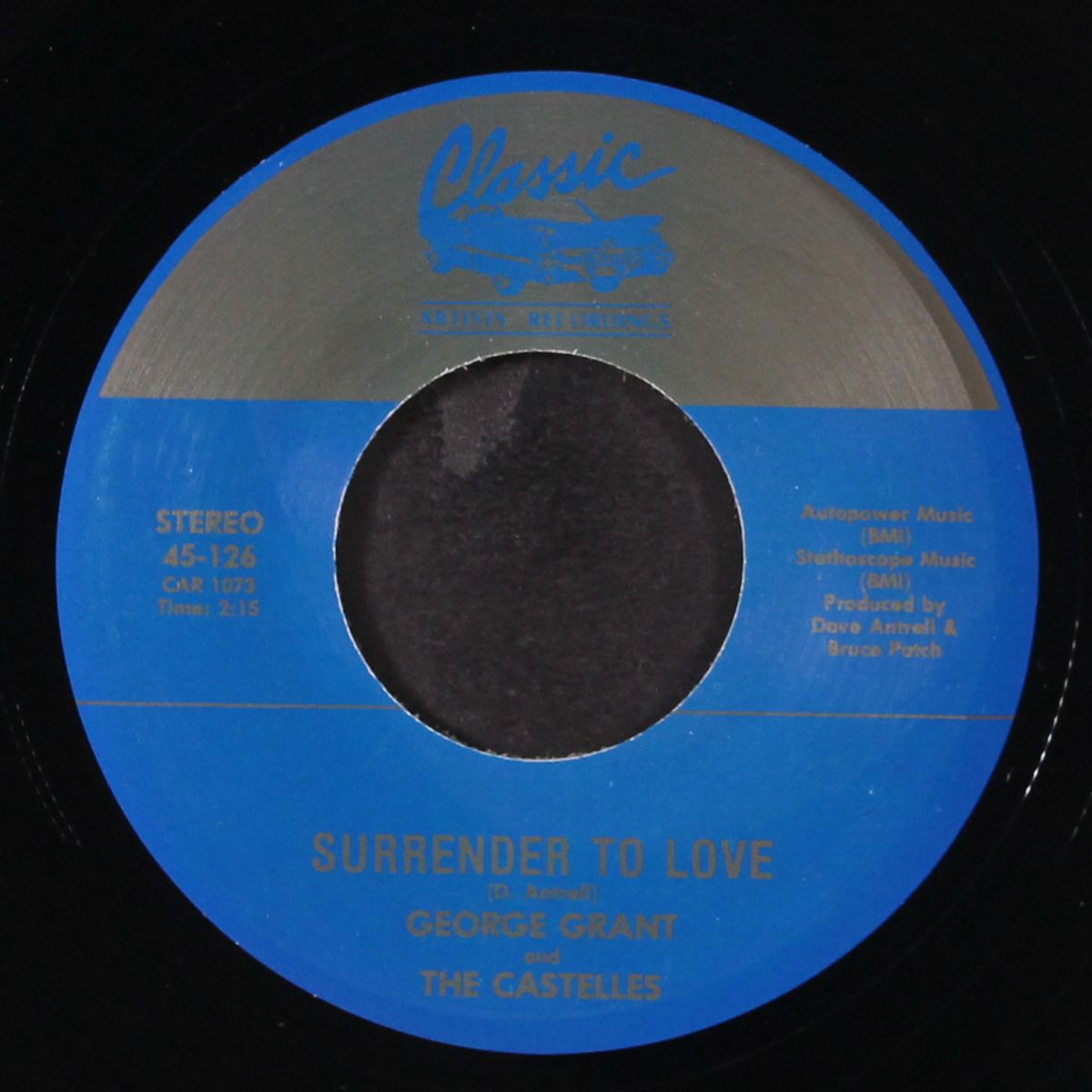 surrender to love / baby please don't stop by GEORGE GRANT & CASTELLES