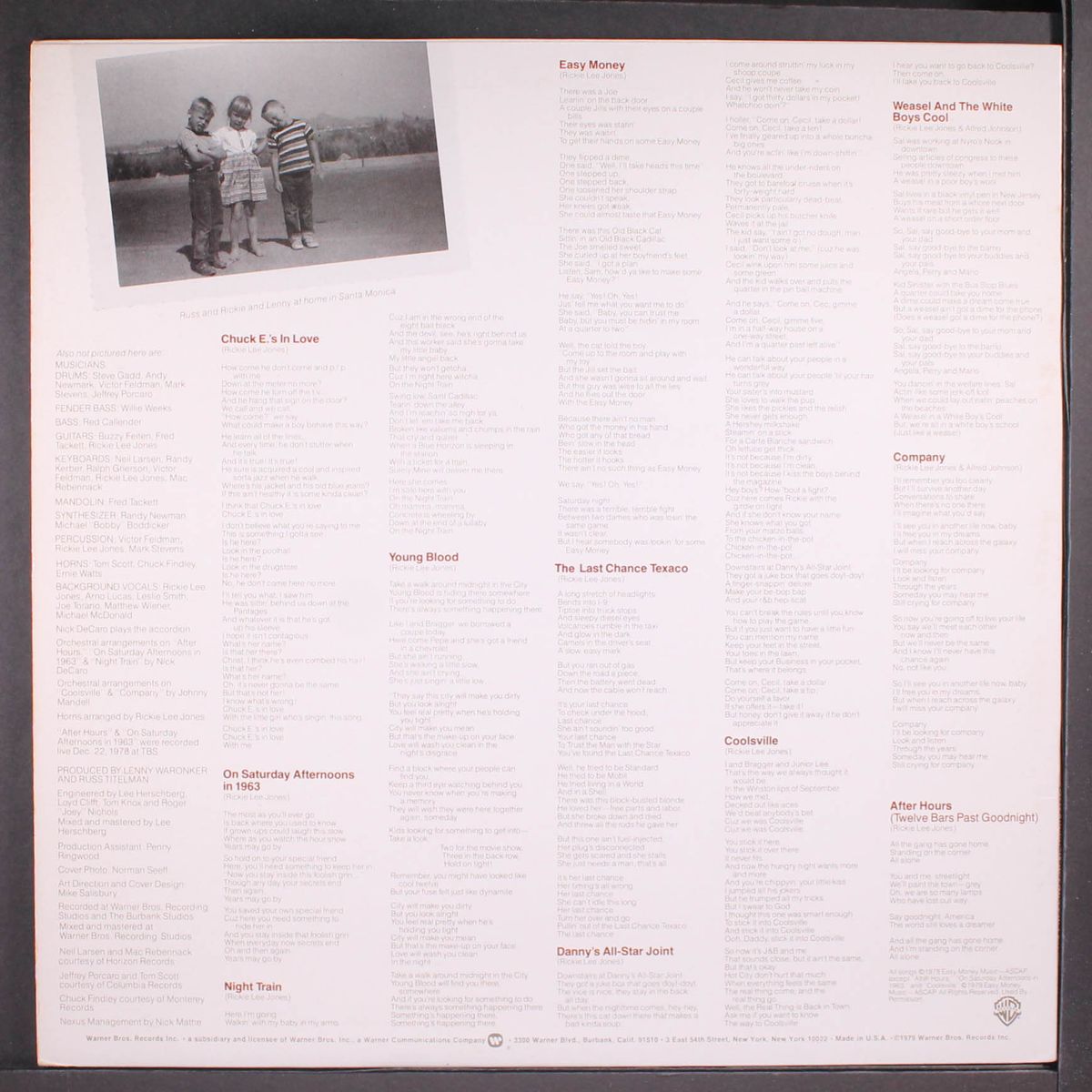 rickie lee jones by RICKIE LEE JONES