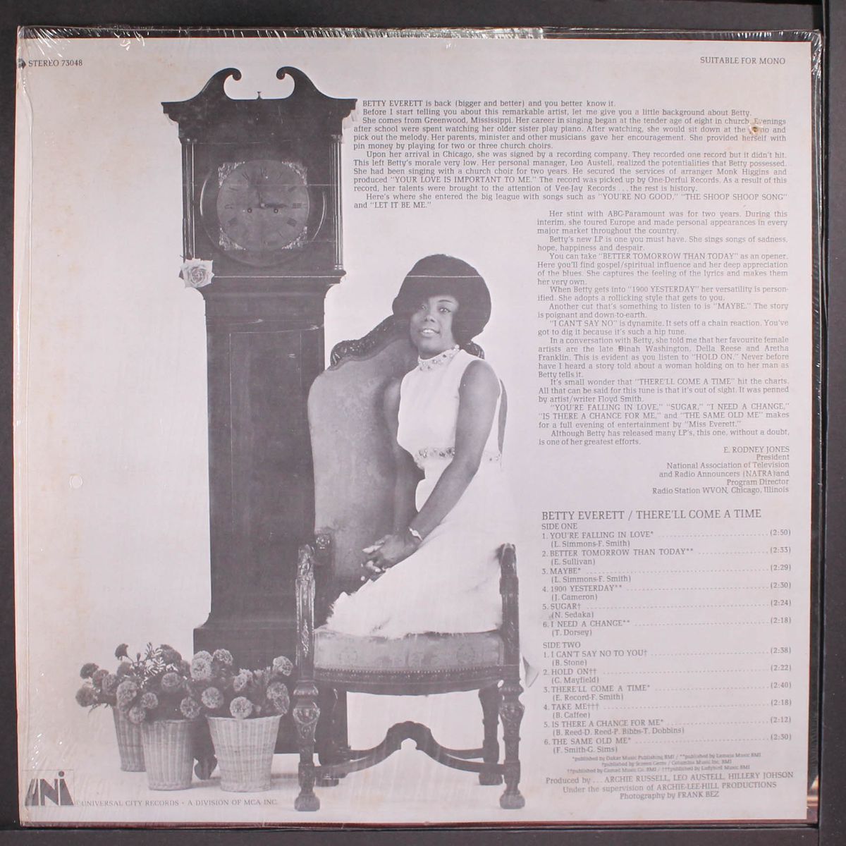 there'll come a time by BETTY EVERETT