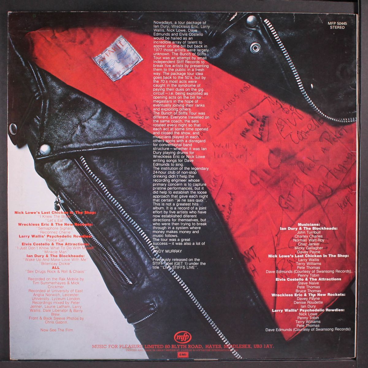 live stiffs by VARIOUS