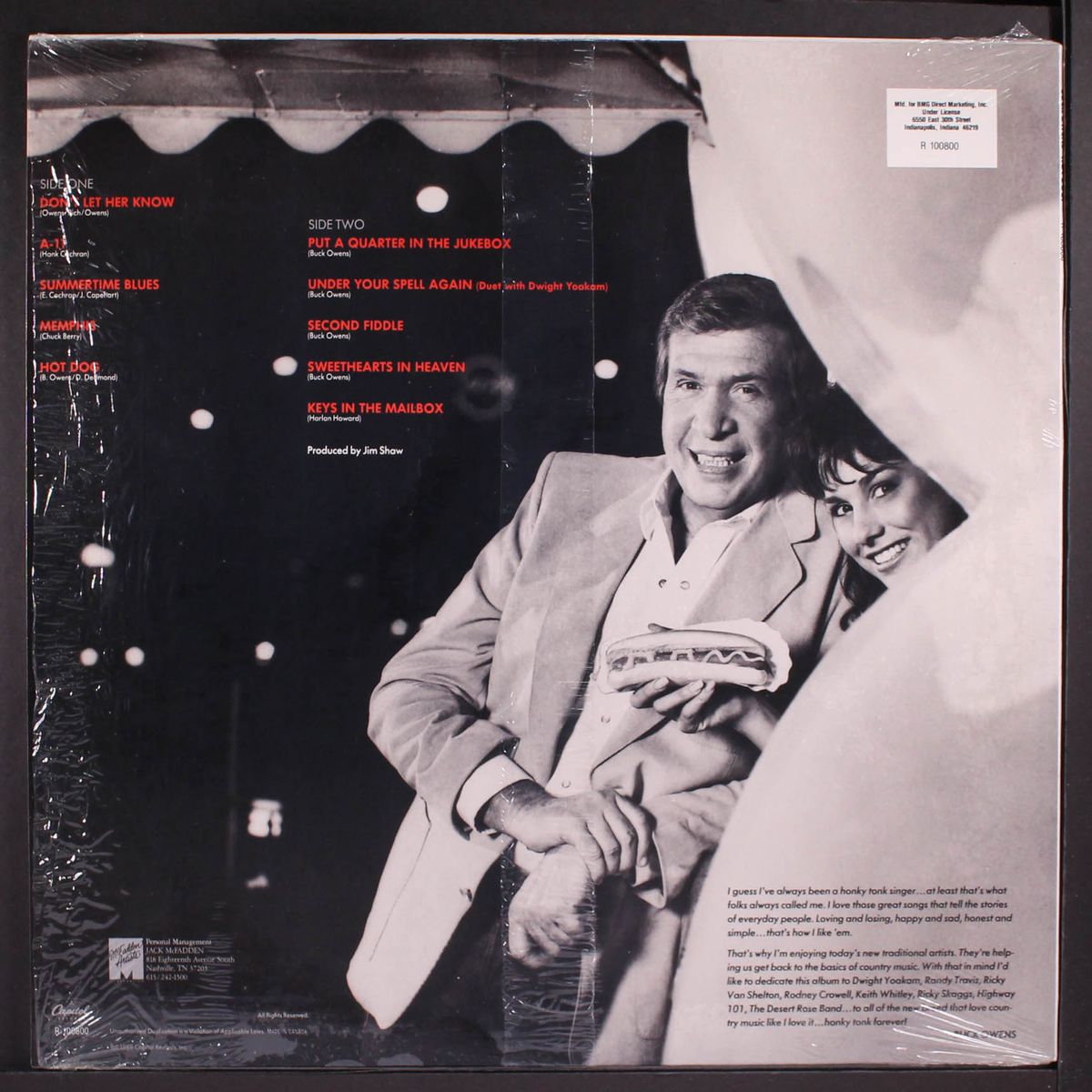 hot dog by BUCK OWENS